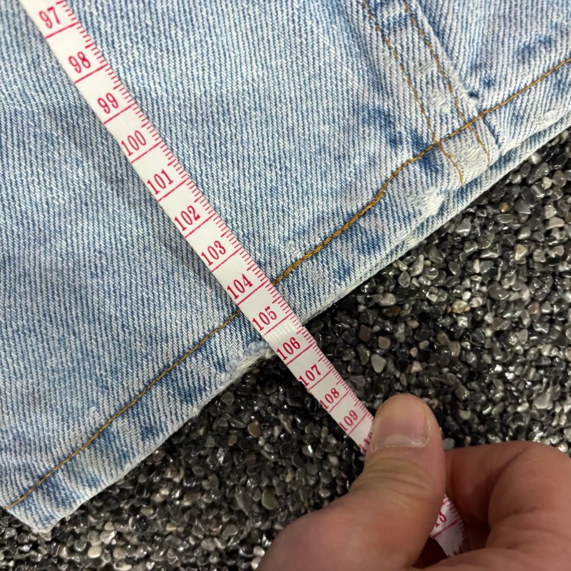 리바이스 550 아이스 테이퍼드 데님 팬츠 상품이미지4