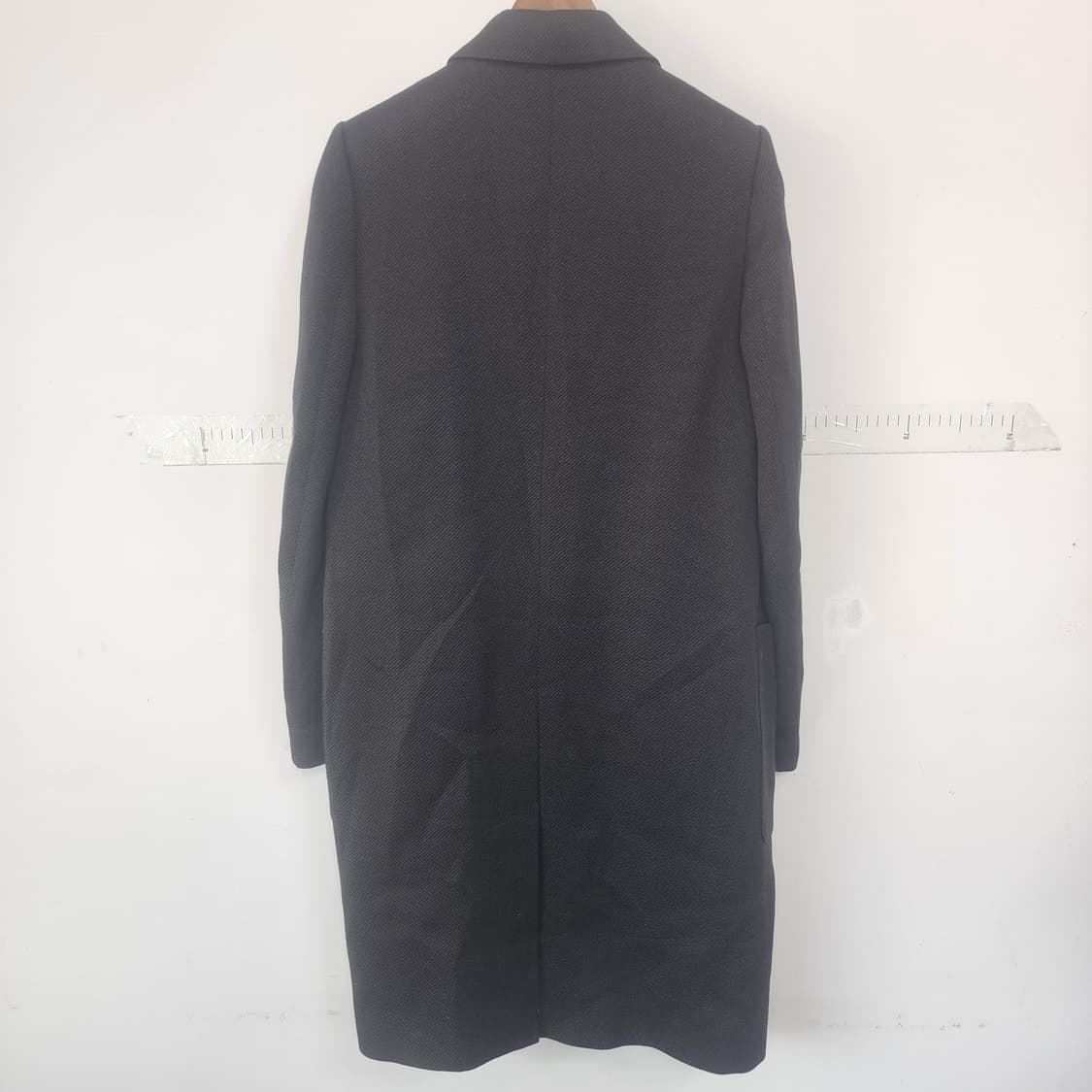 maje 마쥬 블랙 금장 버튼 코트 상품이미지8