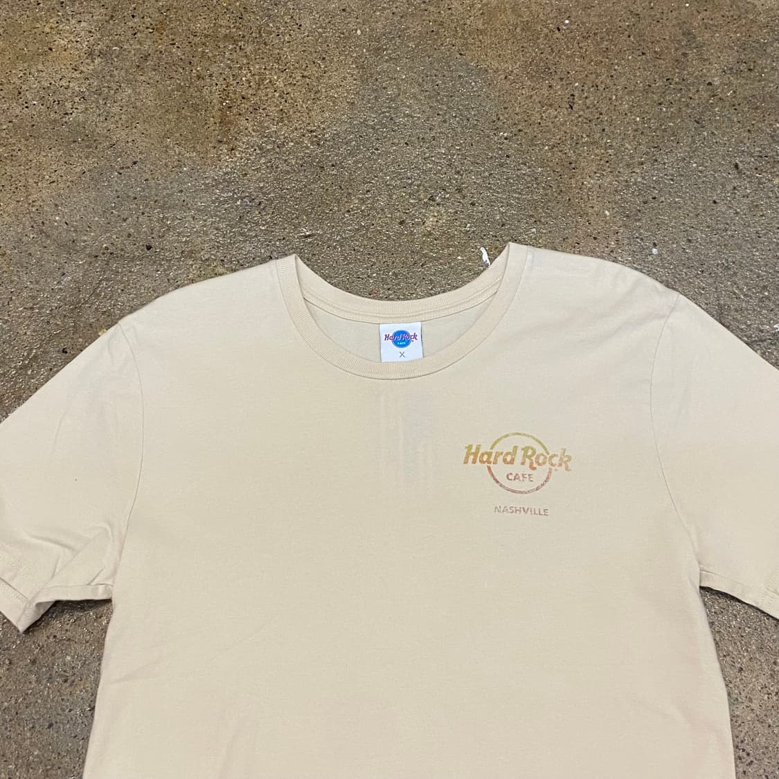 미국 빈티지 하드락 카페 네슈빌 투어티 락티셔츠 반팔티 상품이미지4