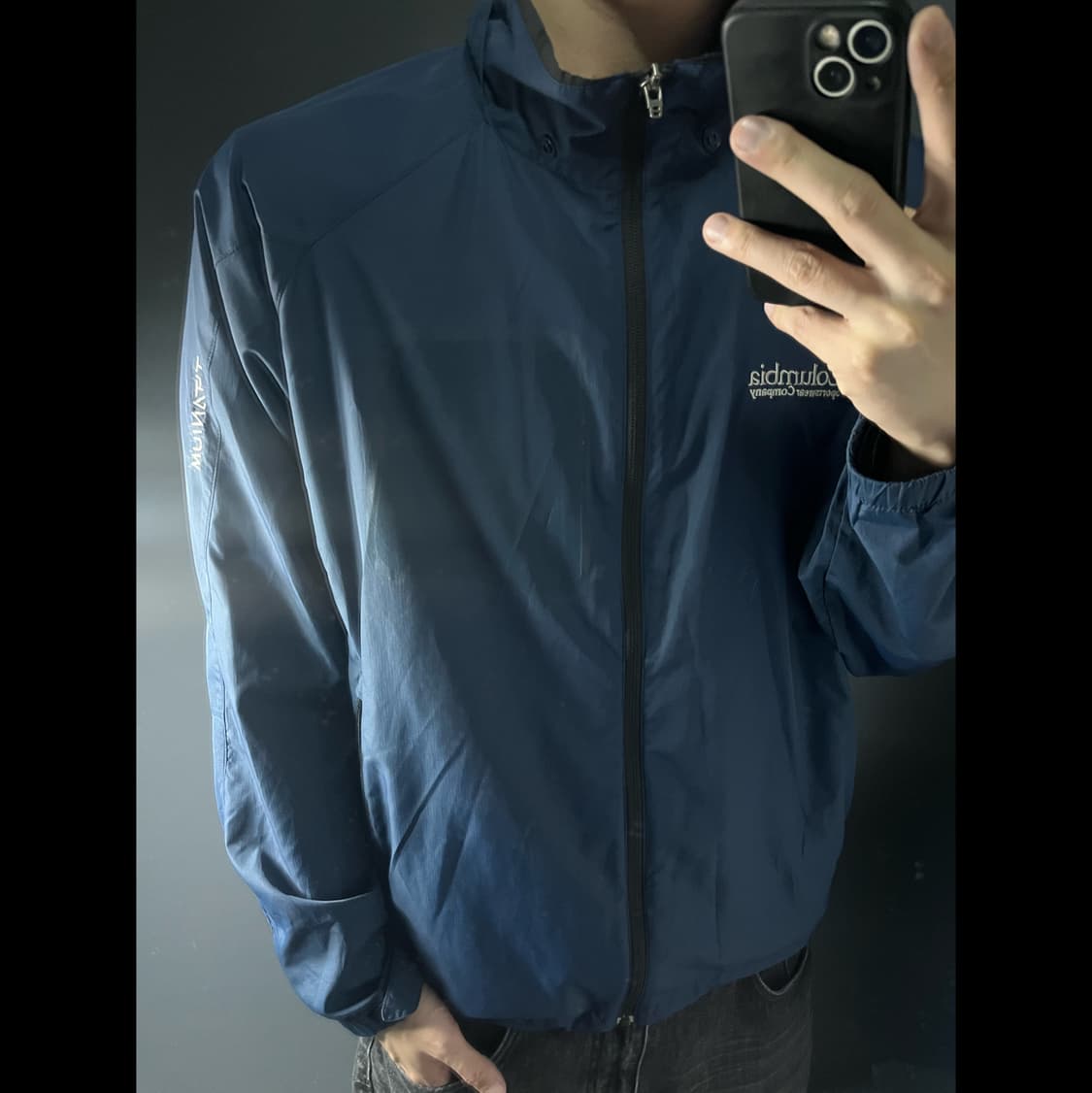 Columbia 콜롬비아 티타늄 기능성 경량 바람막이 상품이미지1