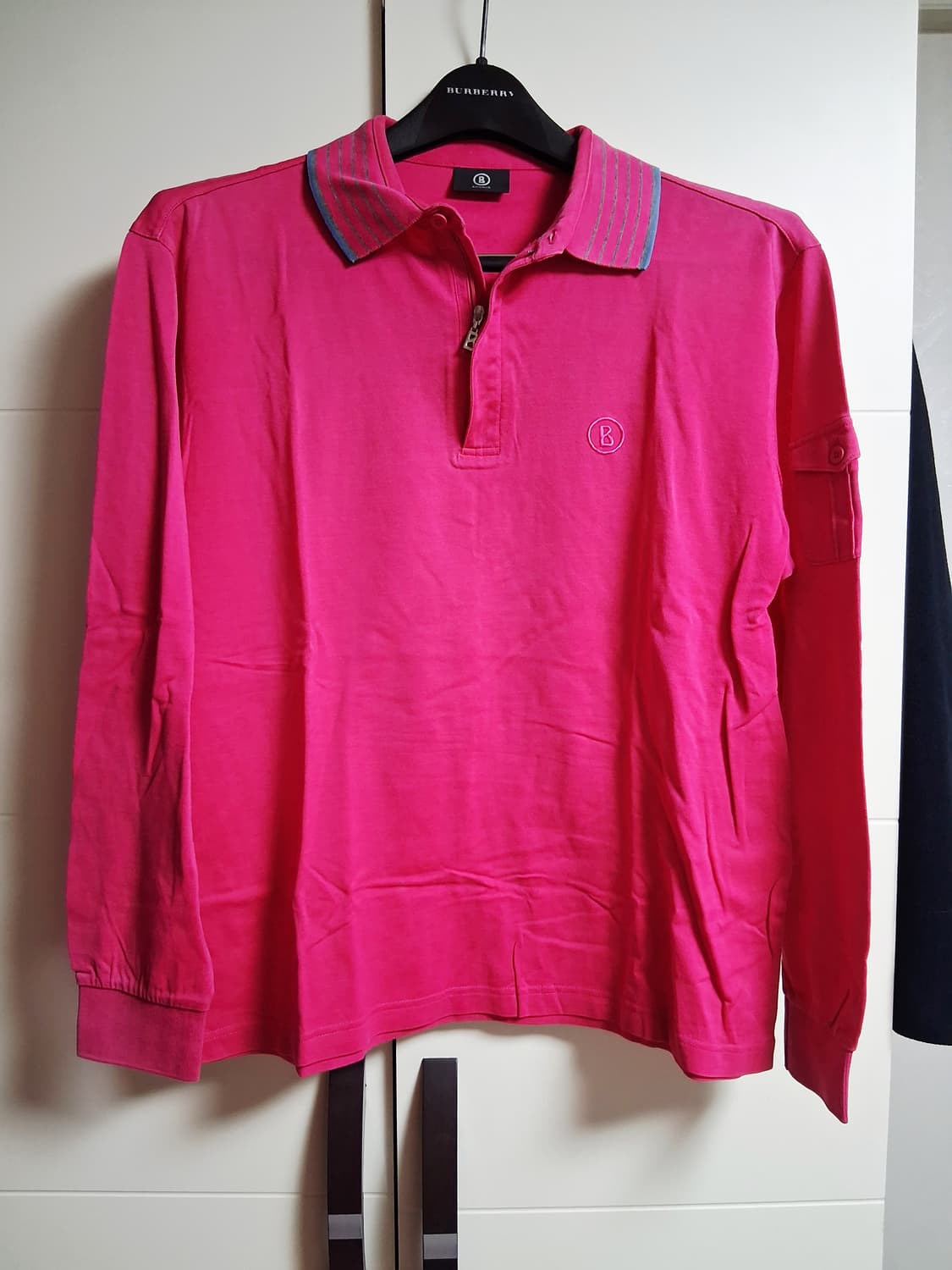 보그너 핑크색 폴로 티셔츠 상품이미지2