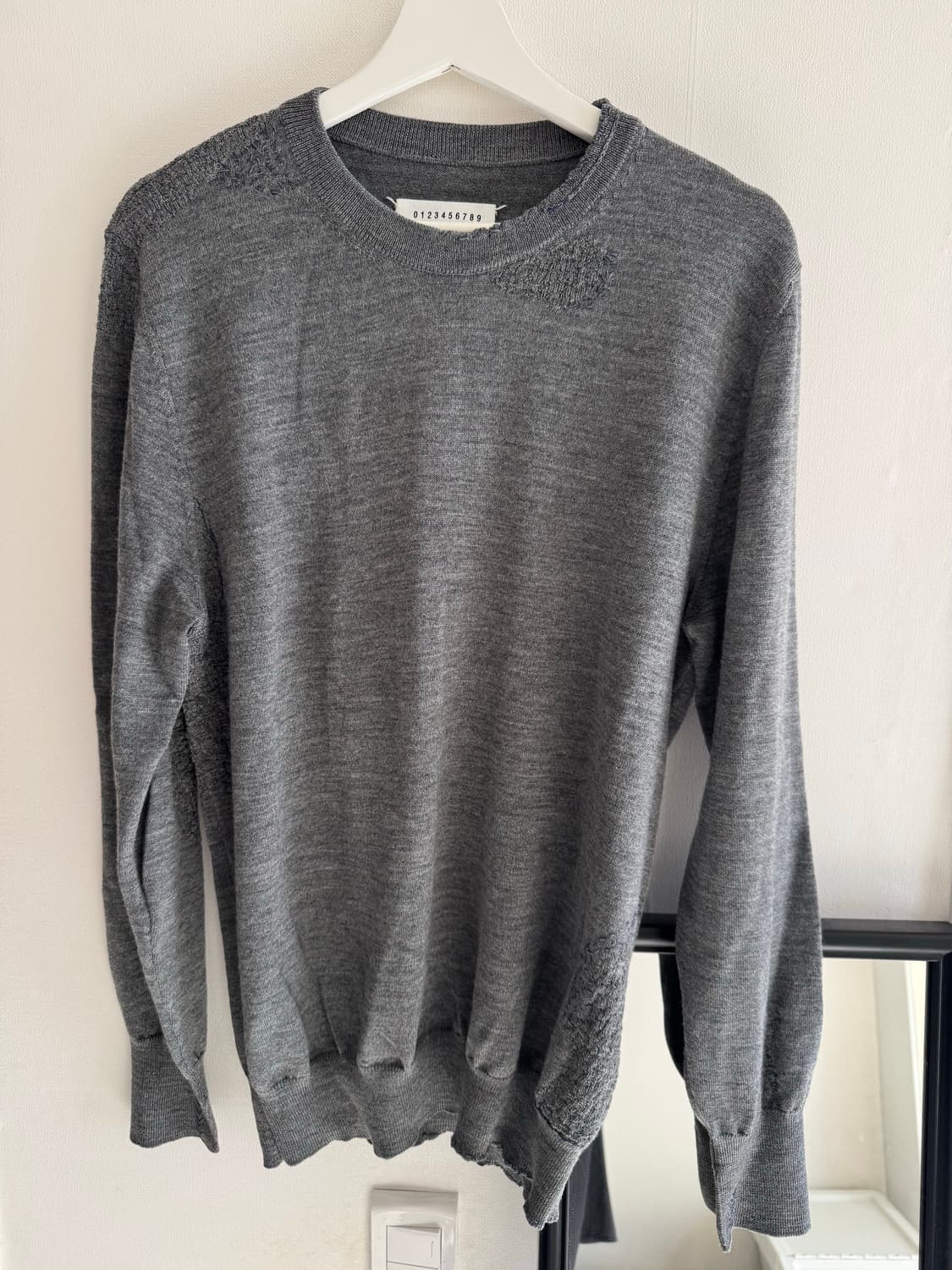 마르지엘라 디스 봉제 니트 상품이미지2