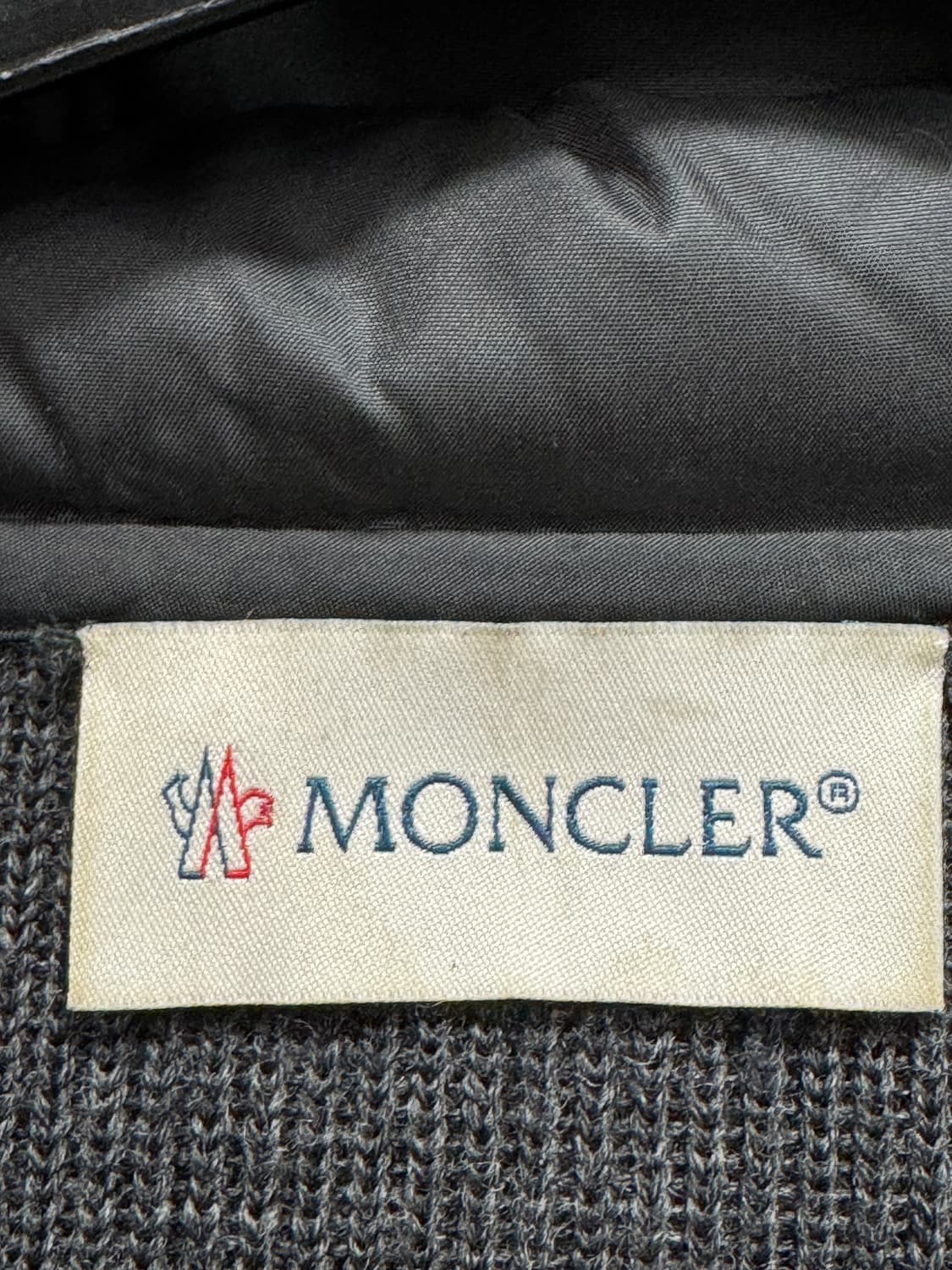 몽클레어 트리콧 후드 니트패딩 L 상품이미지3
