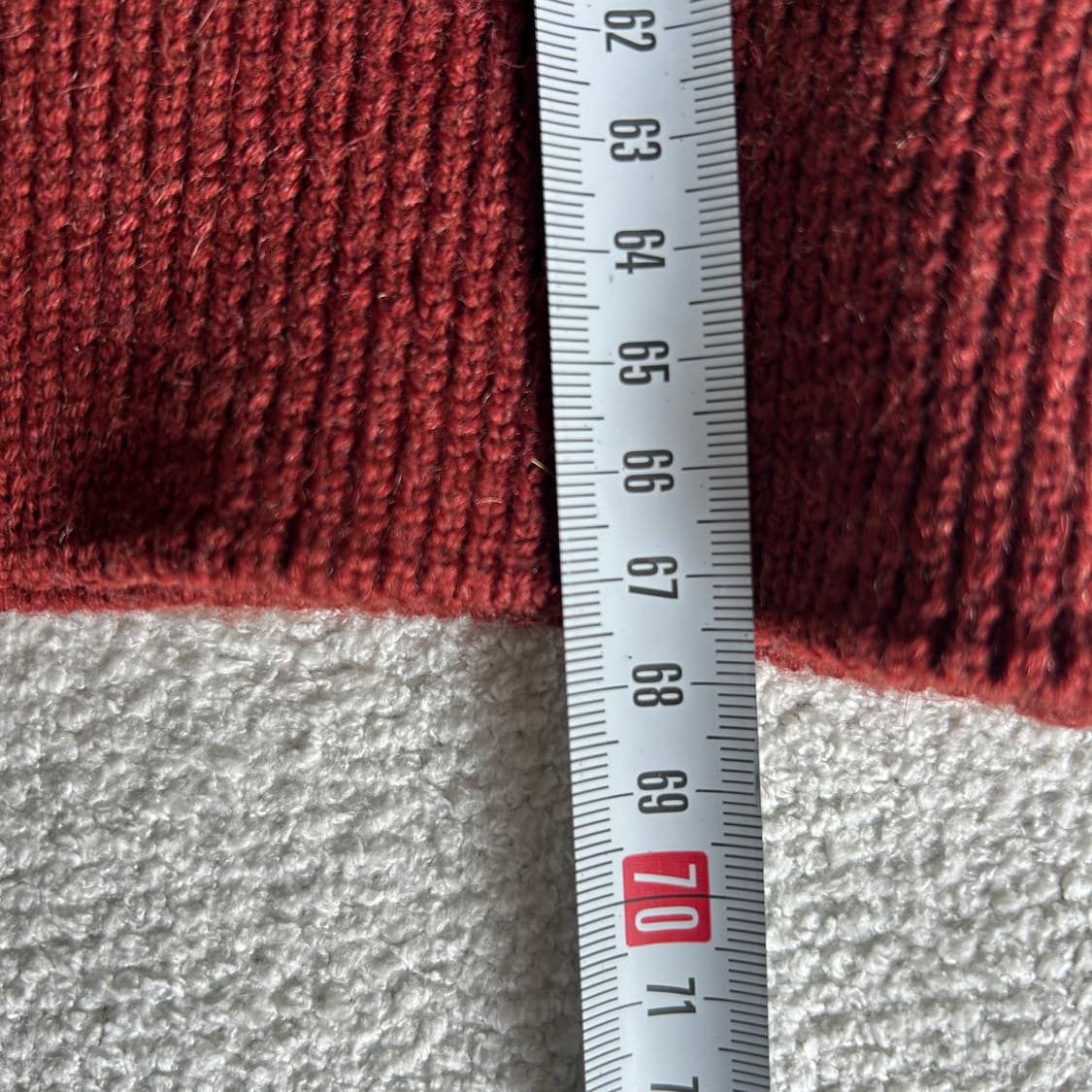 일본 빈티지 울 하프넥 니트 s 상품이미지6