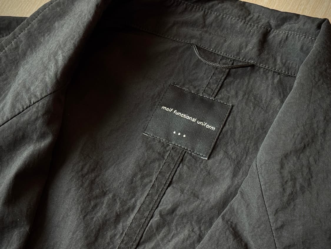 [MOIF] UNIFORM JACKET / BLACK NC 상품이미지3
