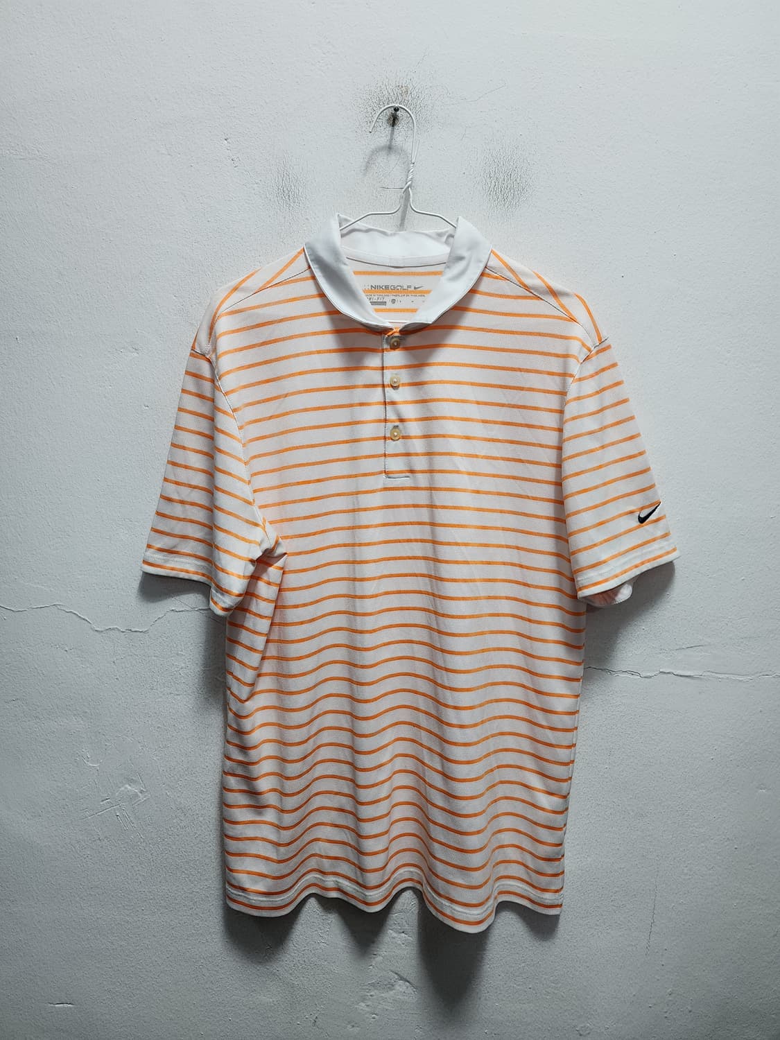나이키 골프 스트라이프 반팔 카라티 상품이미지1