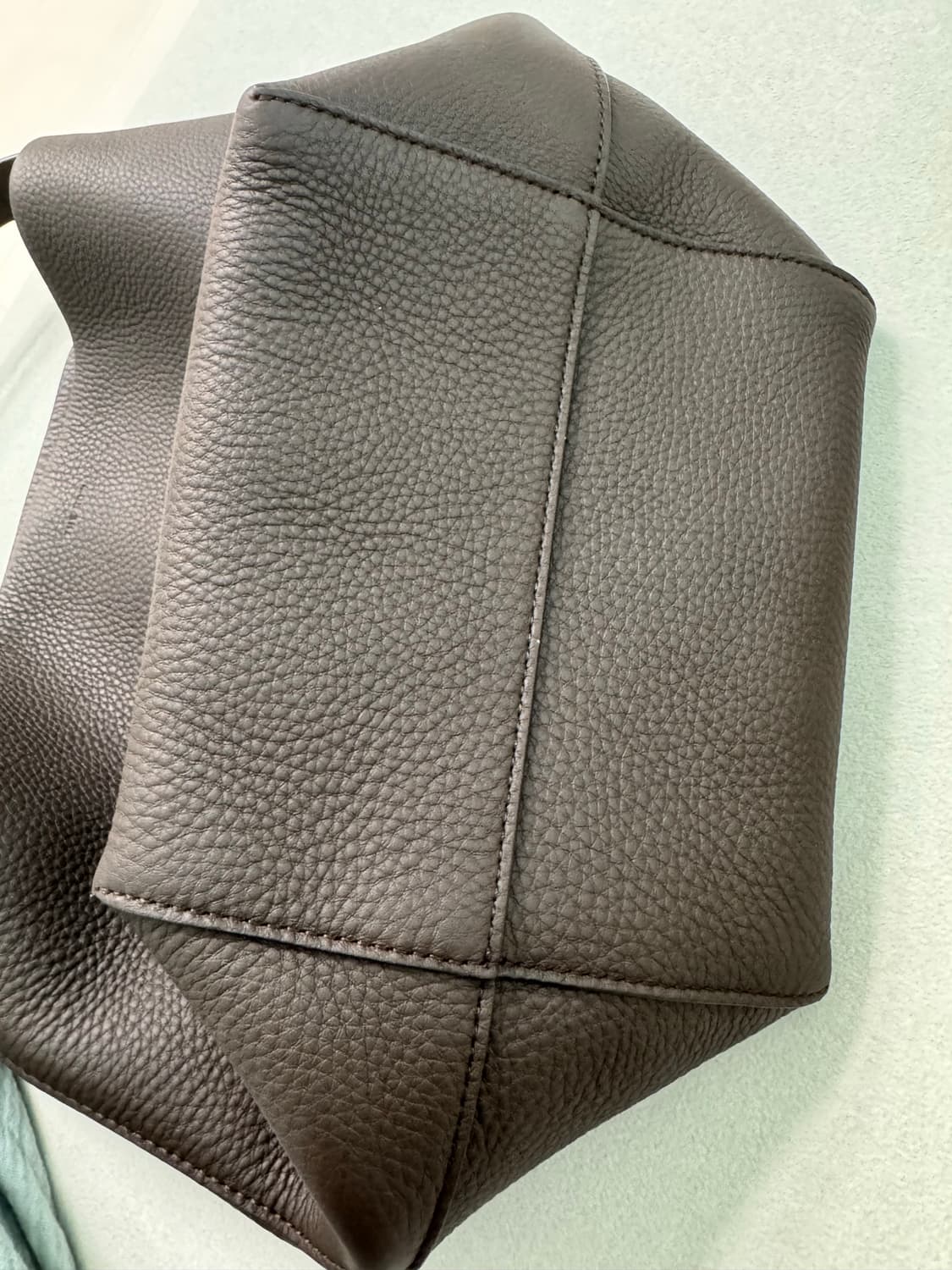 더 로우 파크백 미디엄 새상품 딥브라운 상품이미지5