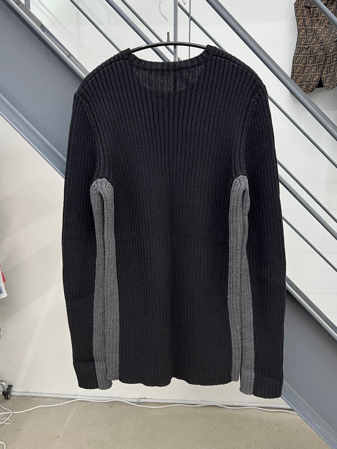 프라다 스포츠 00s 패널 골지 니트 상품이미지3