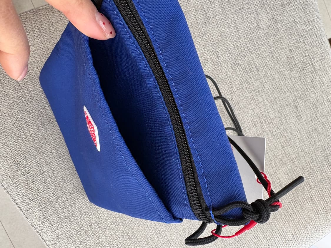 DANTON 드로우 스트링 백 블루 새상품 상품이미지7