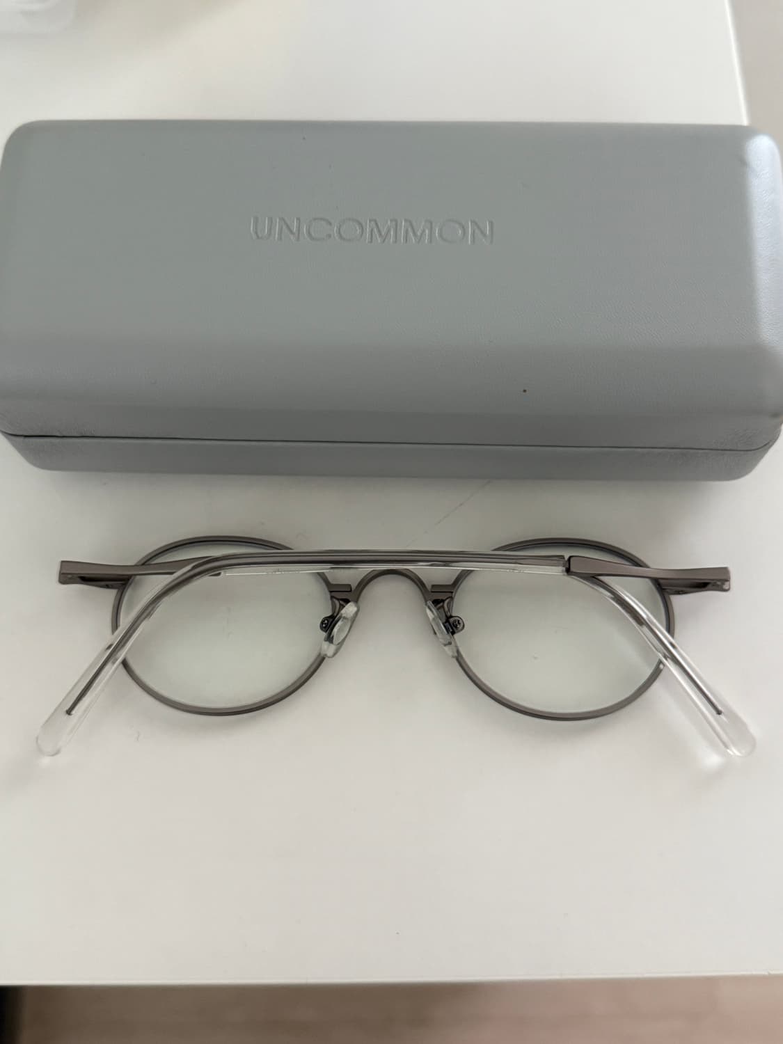 언커먼아이웨어 xp01 건메탈 안경 상품이미지2