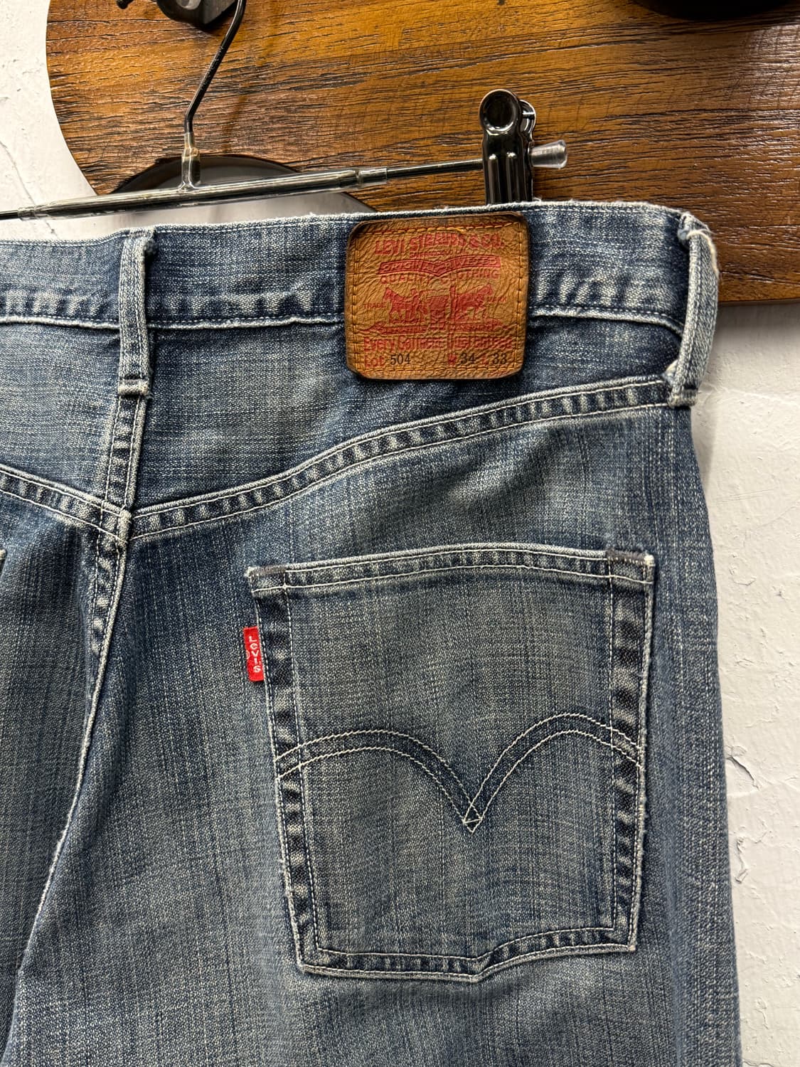 Levi's 504 Straight Denim Pants 상품이미지3