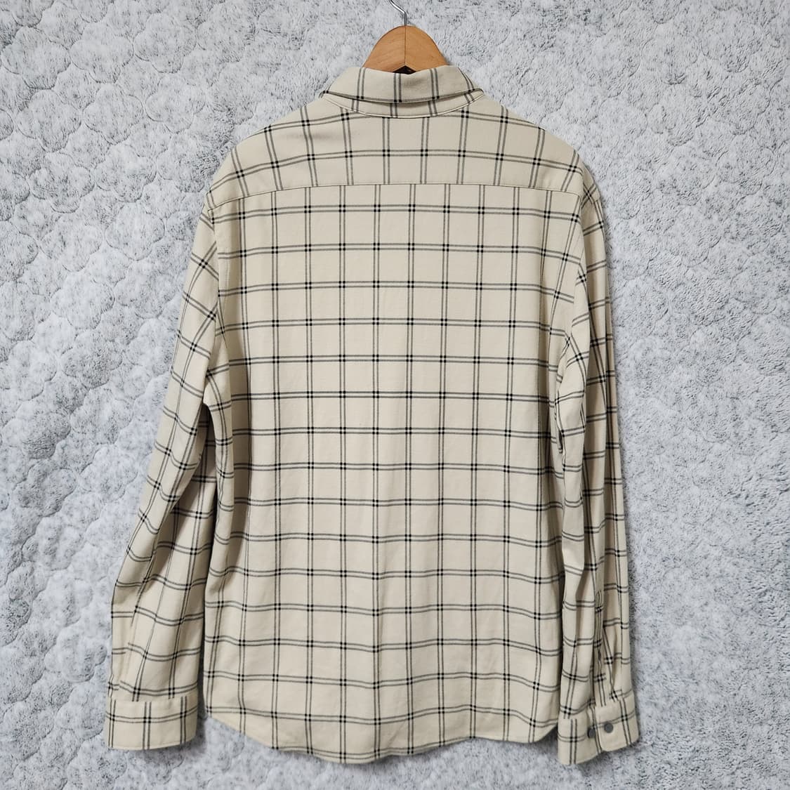 H643 [L-XL] EXPRESS 남성 체크 남방 셔츠 상품이미지3