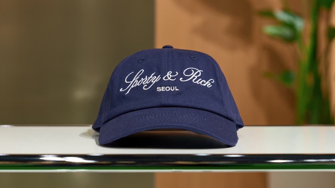 스포티앤리치 / sporty and rich 모자 볼캡 서울한정판 상품이미지1
