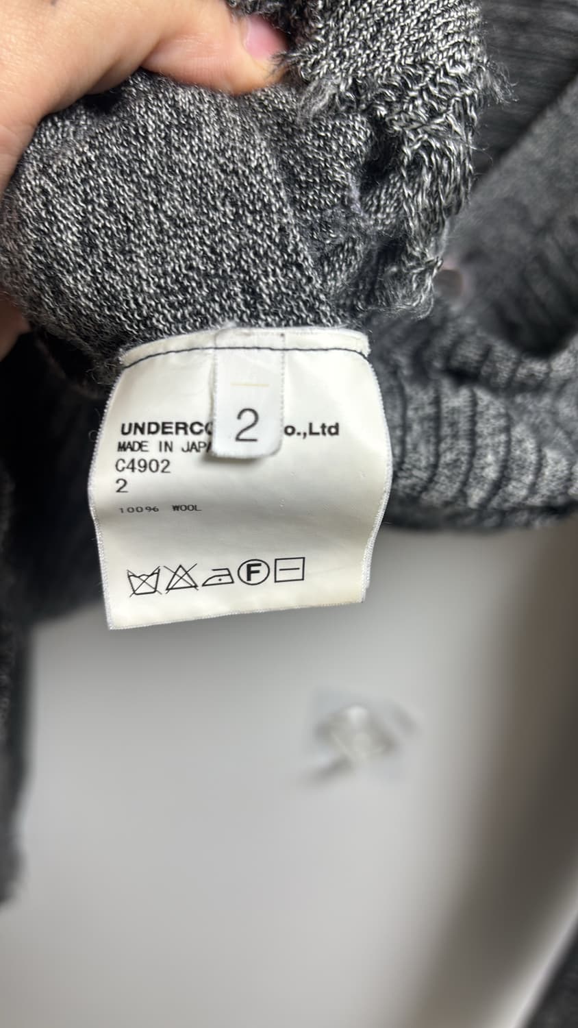 언더커버 스트라이프 디스 가디건 상품이미지6