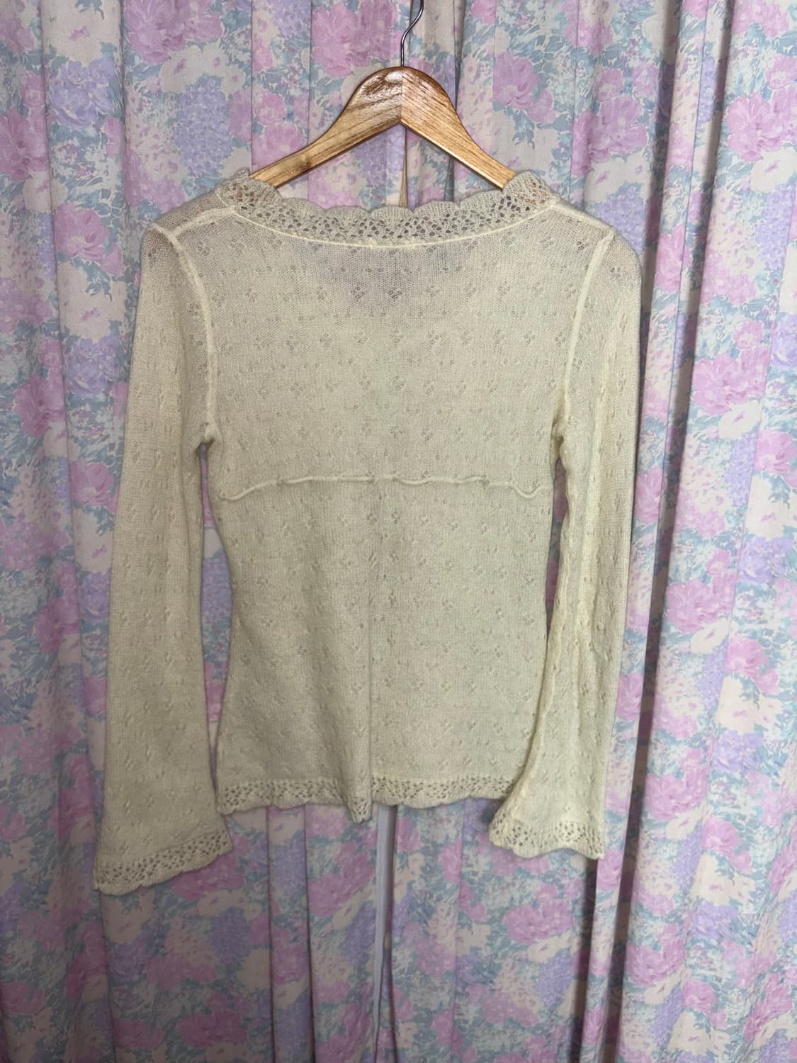 아이보리 긴소매 니트  상품이미지9