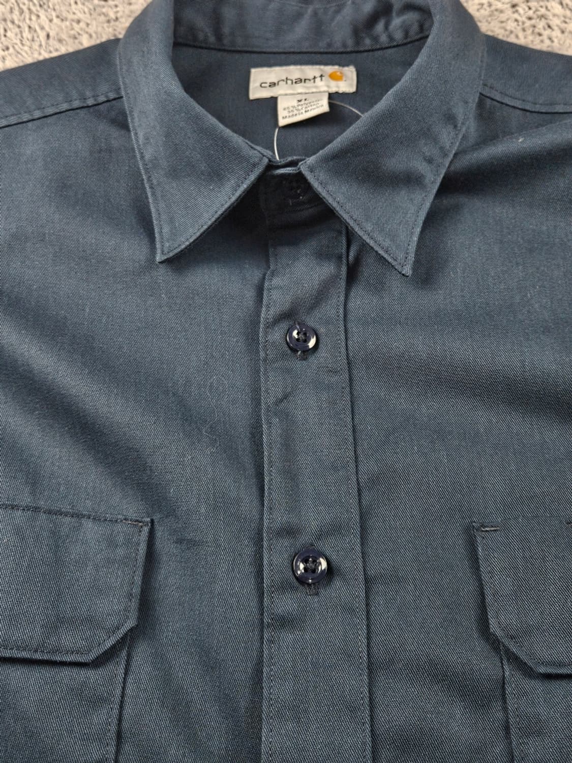 칼하트 폴리코튼 포켓 워크 셔츠 ( XL ) / 11284 상품이미지8