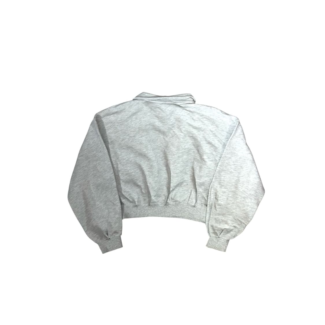 빈티지 그레이 크롭 맨투맨 오버핏 카라티 F 상품이미지6