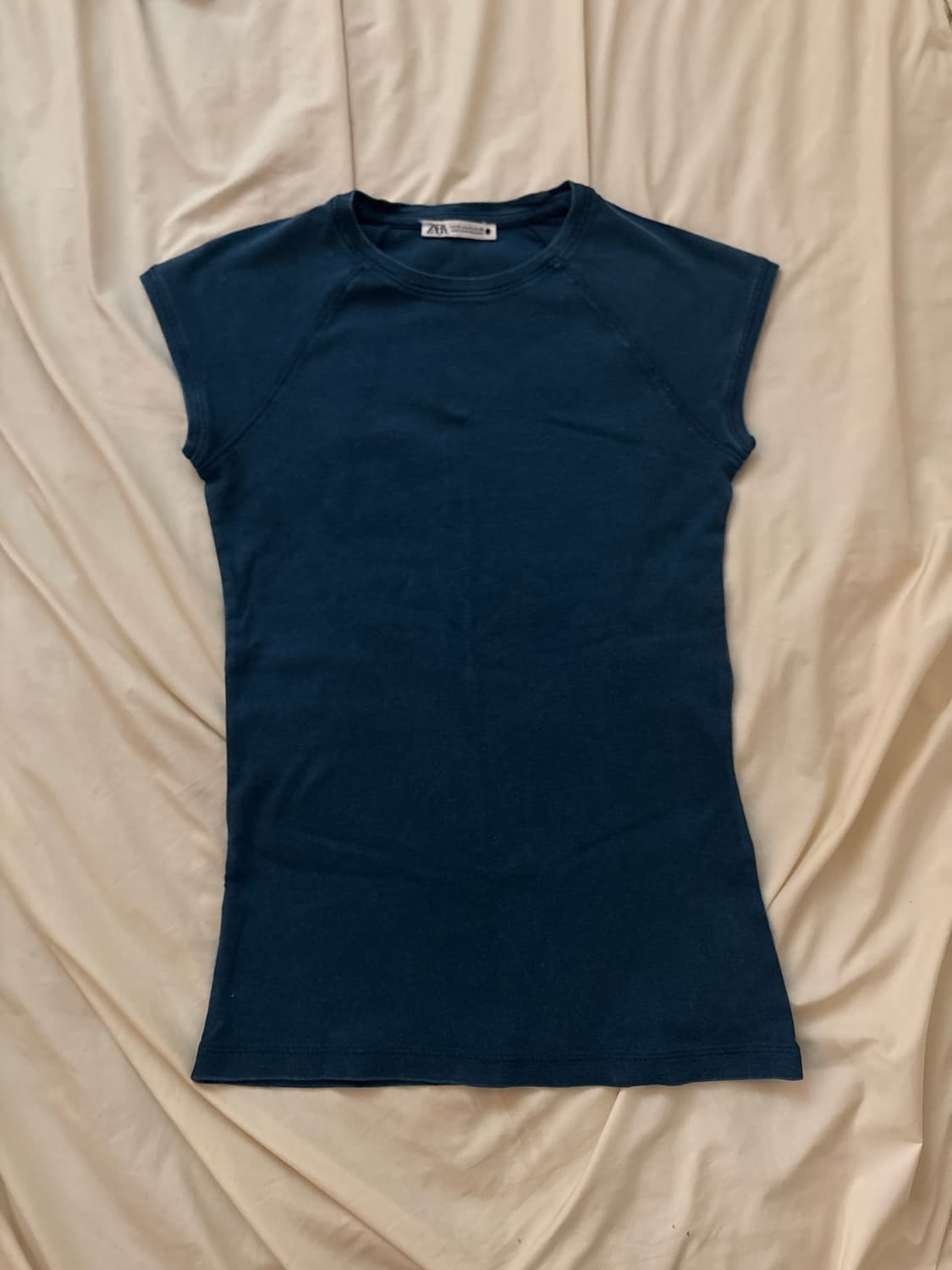 zara washed cotton tee 상품이미지1