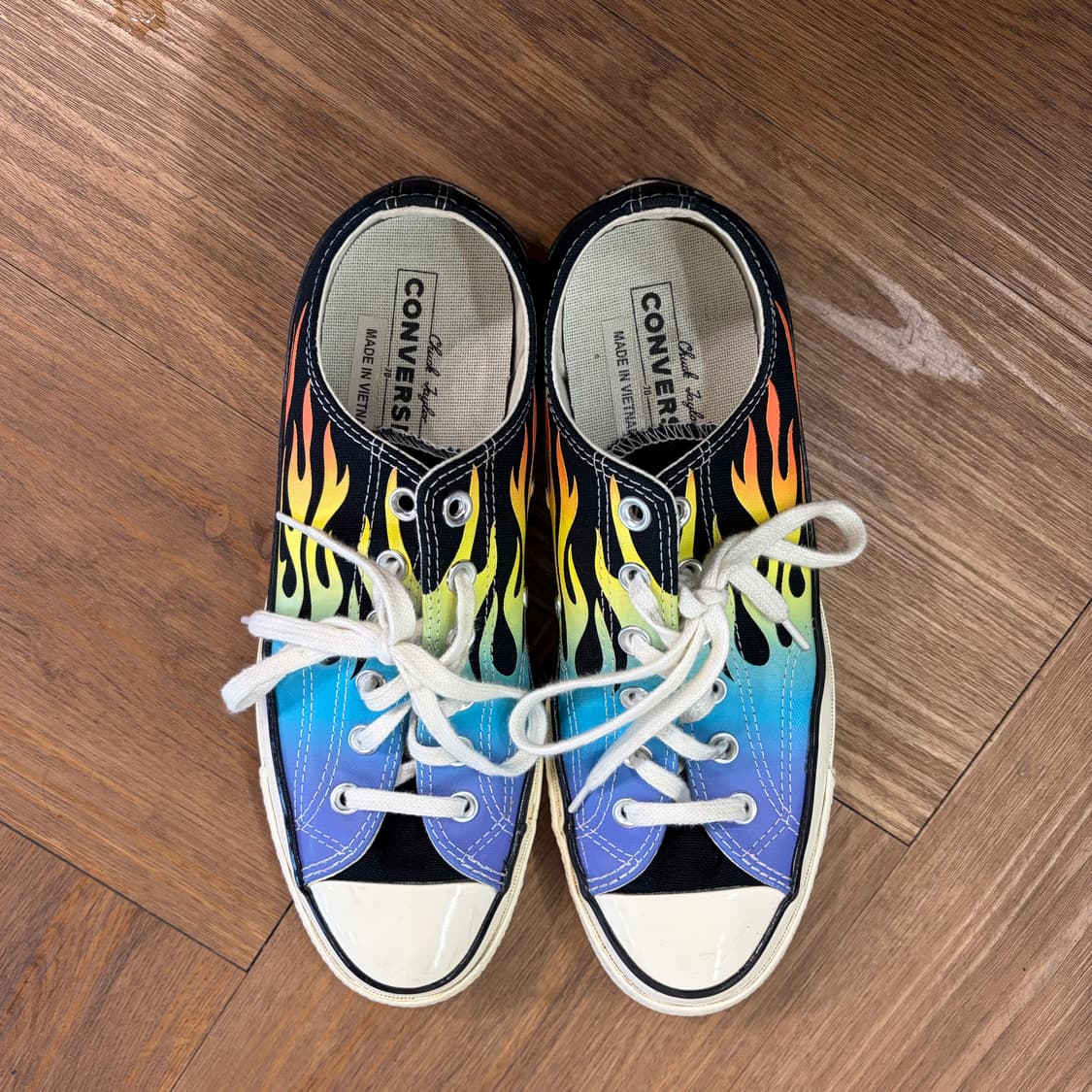 N164. 컨버스 척테일러 불꽃 스니커즈 상품이미지5