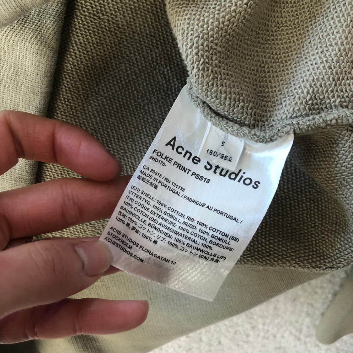 아크네스튜디오 맨투맨  상품이미지7