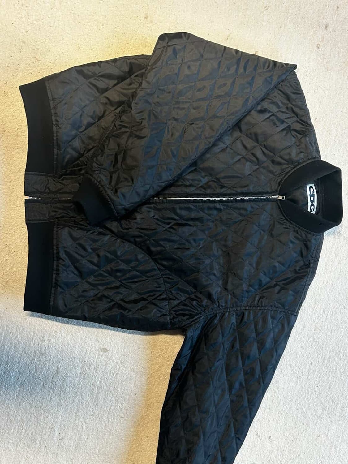 꼼데가르송 퀼티드 스태프 블루종 상품이미지1