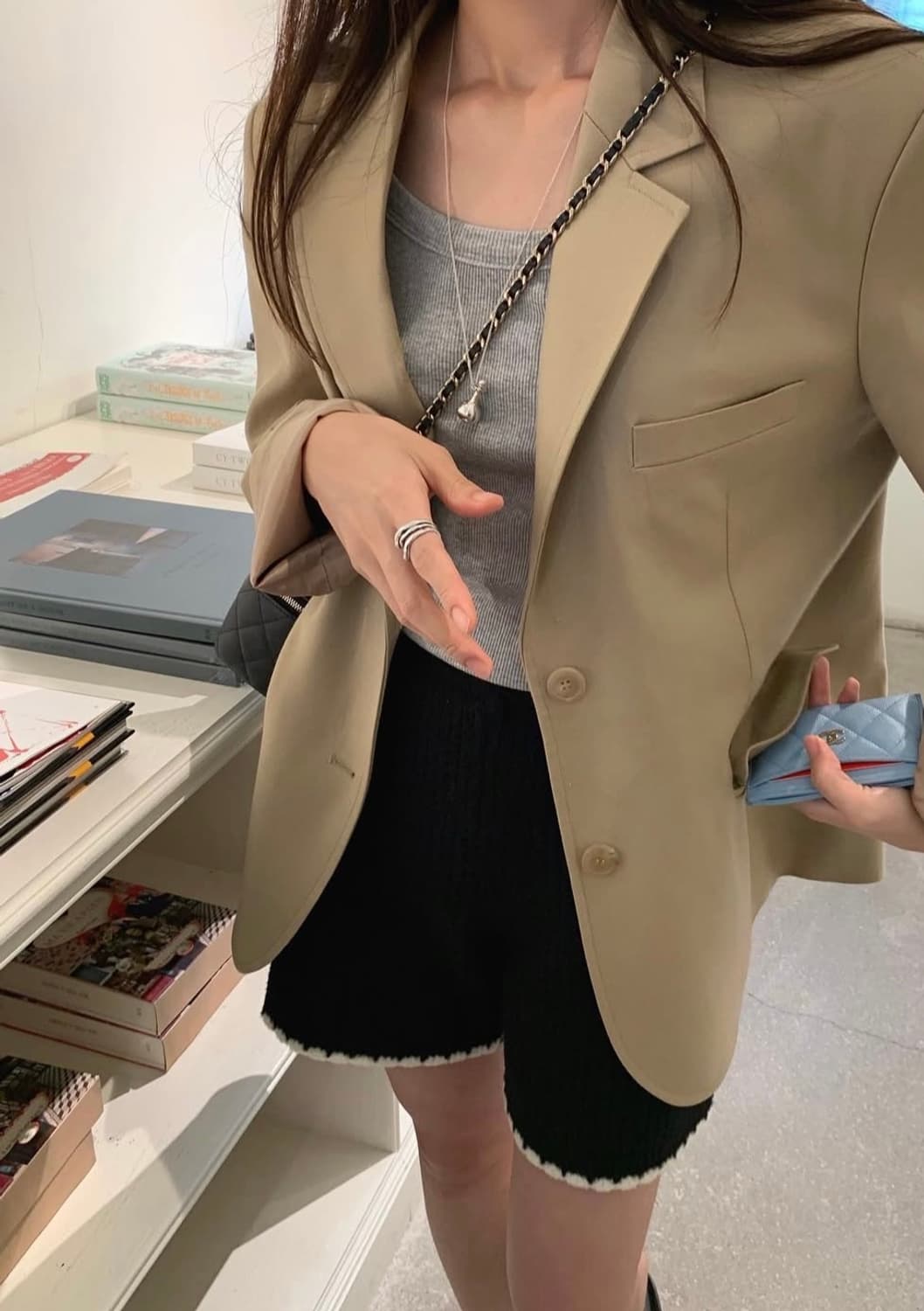 Jenny 제니 니트 쇼츠  상품이미지5