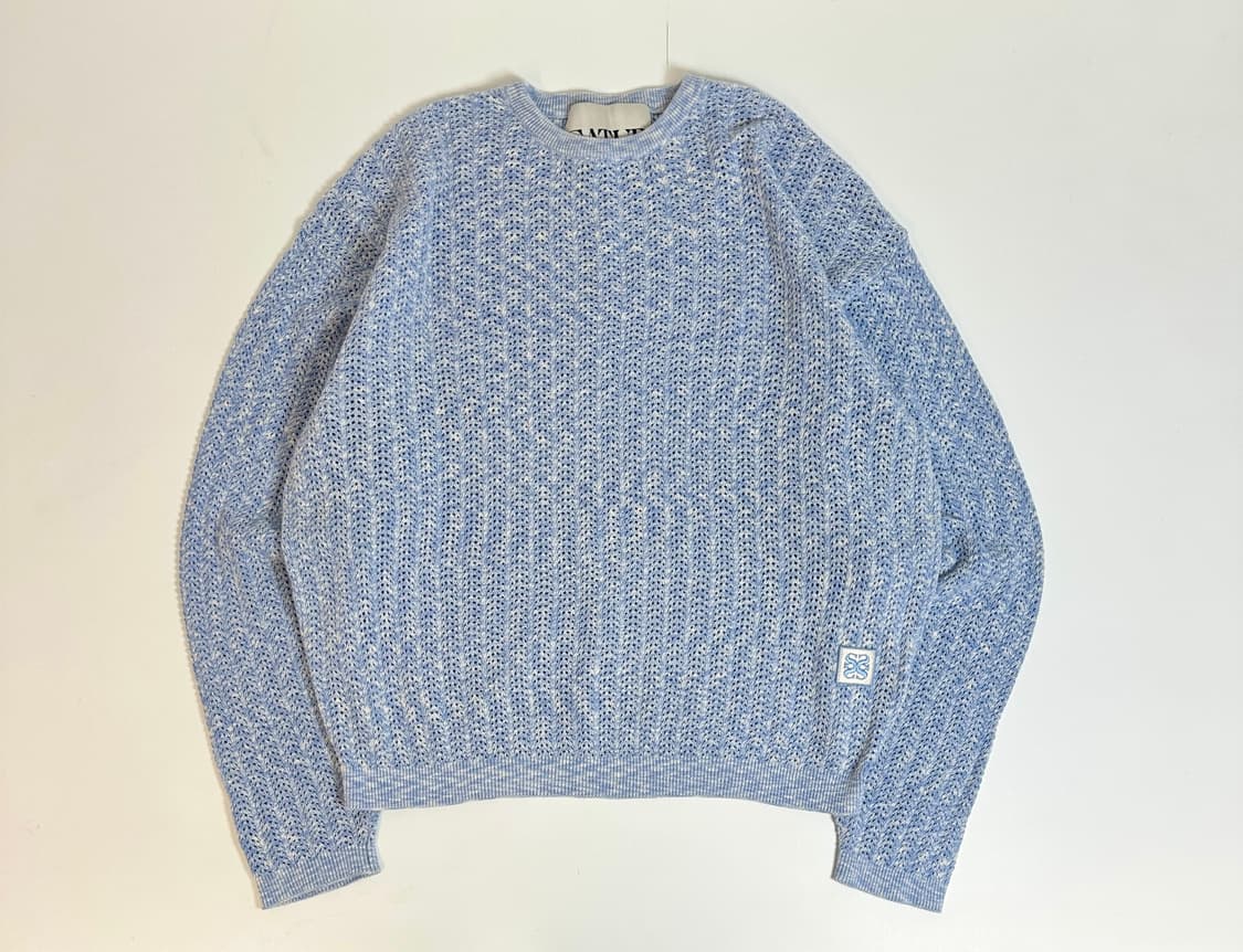 세터 크로셰 오버핏 니트 (m) 상품이미지1