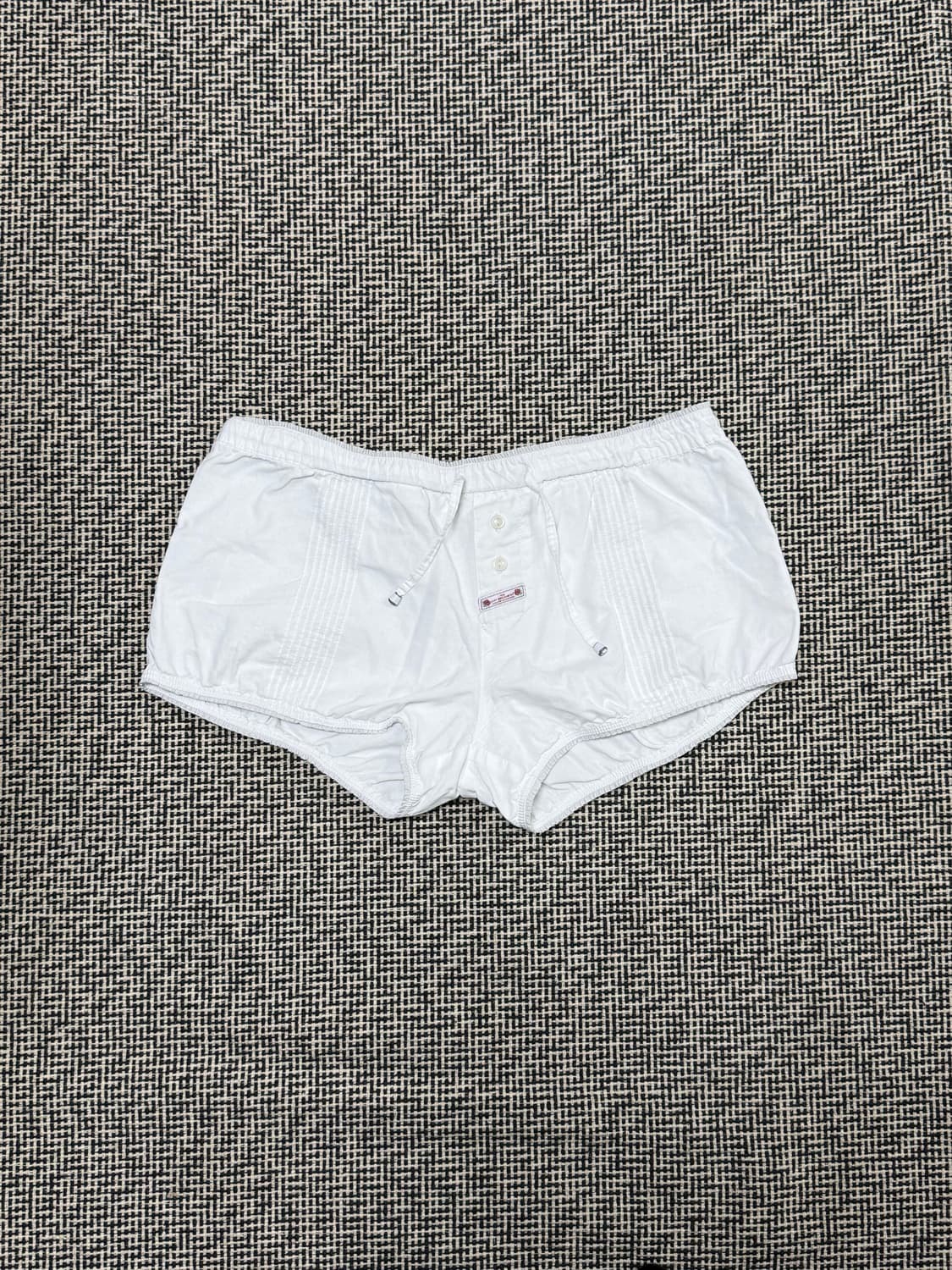 Sculptor Micro Pumpkin Shorts White 상품이미지1
