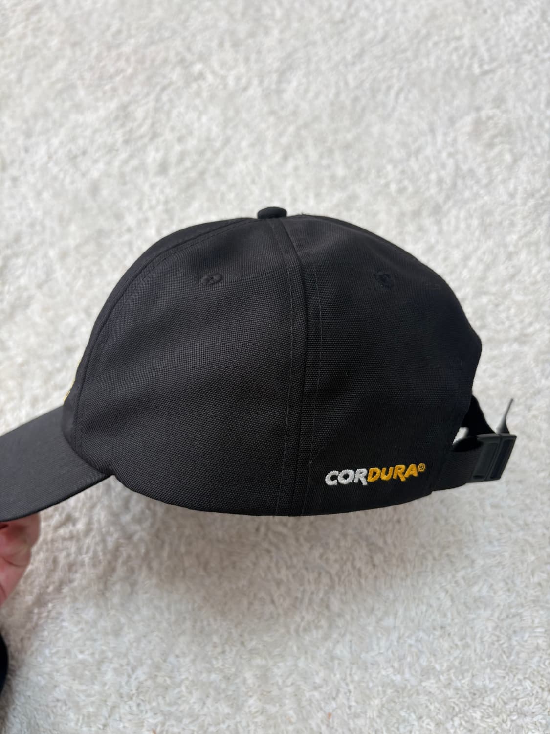 슈프림 코듀라 아치 로고 블랙 볼캡 상품이미지2