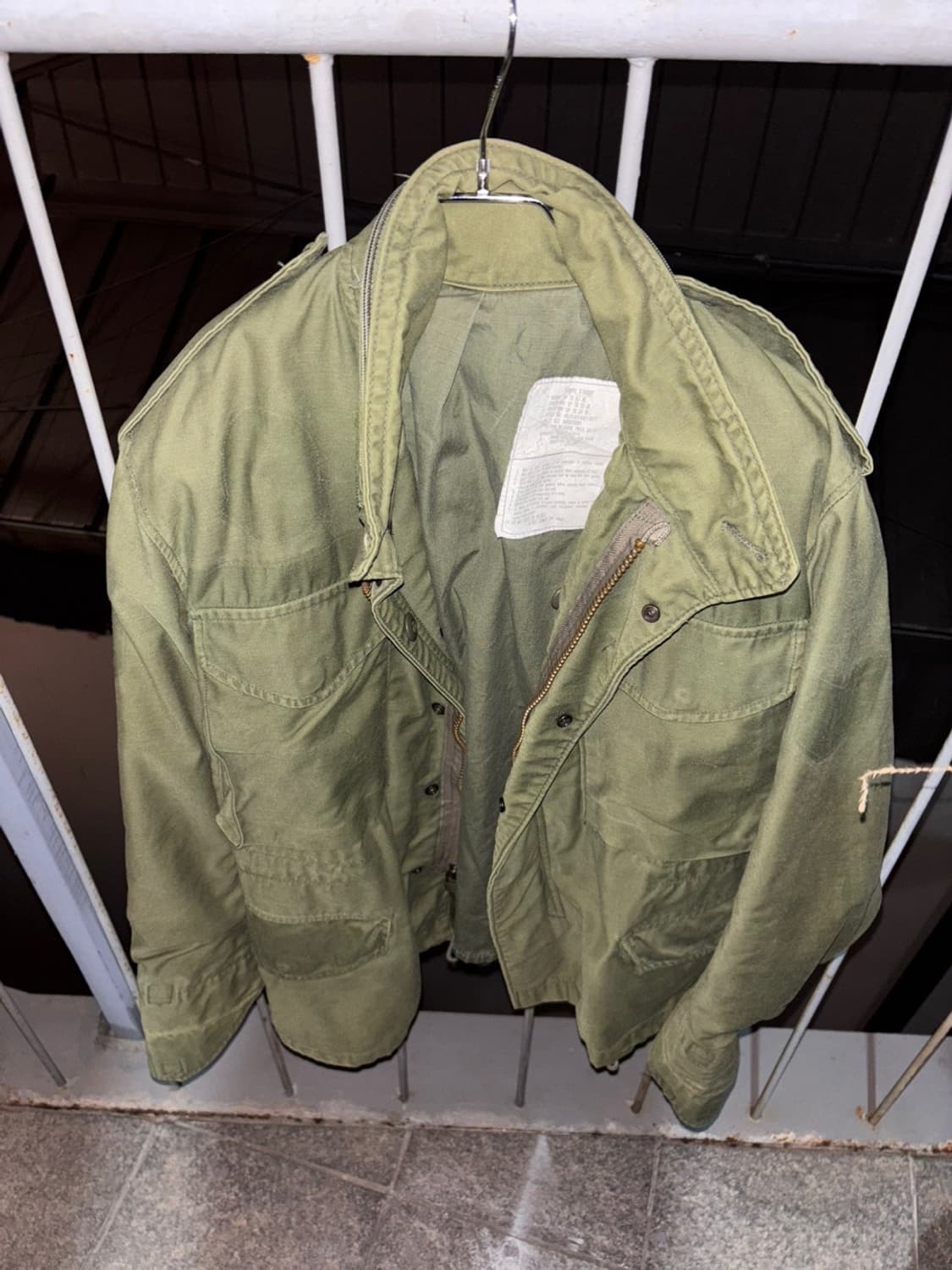 80s Vintage Military Field Jacket 상품이미지1