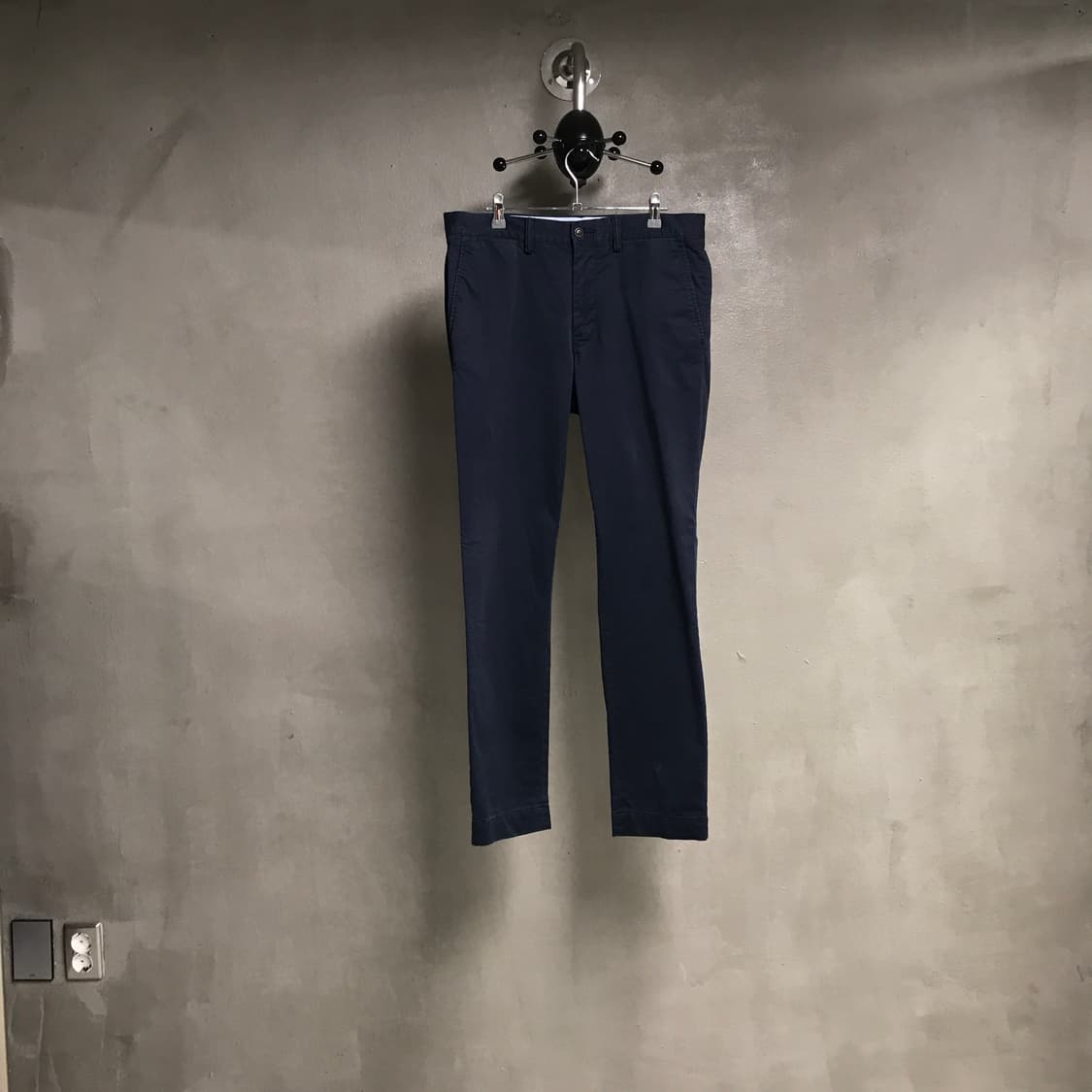 폴로 랄프로렌 QR 치노 팬츠 네이비 34/32 상품이미지5