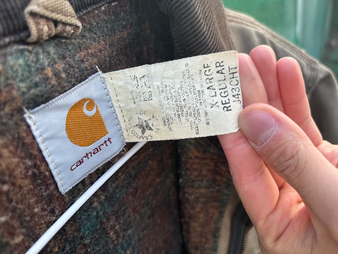 칼하트 디트로이트 자켓 J43 cht (size: XL) 상품이미지2