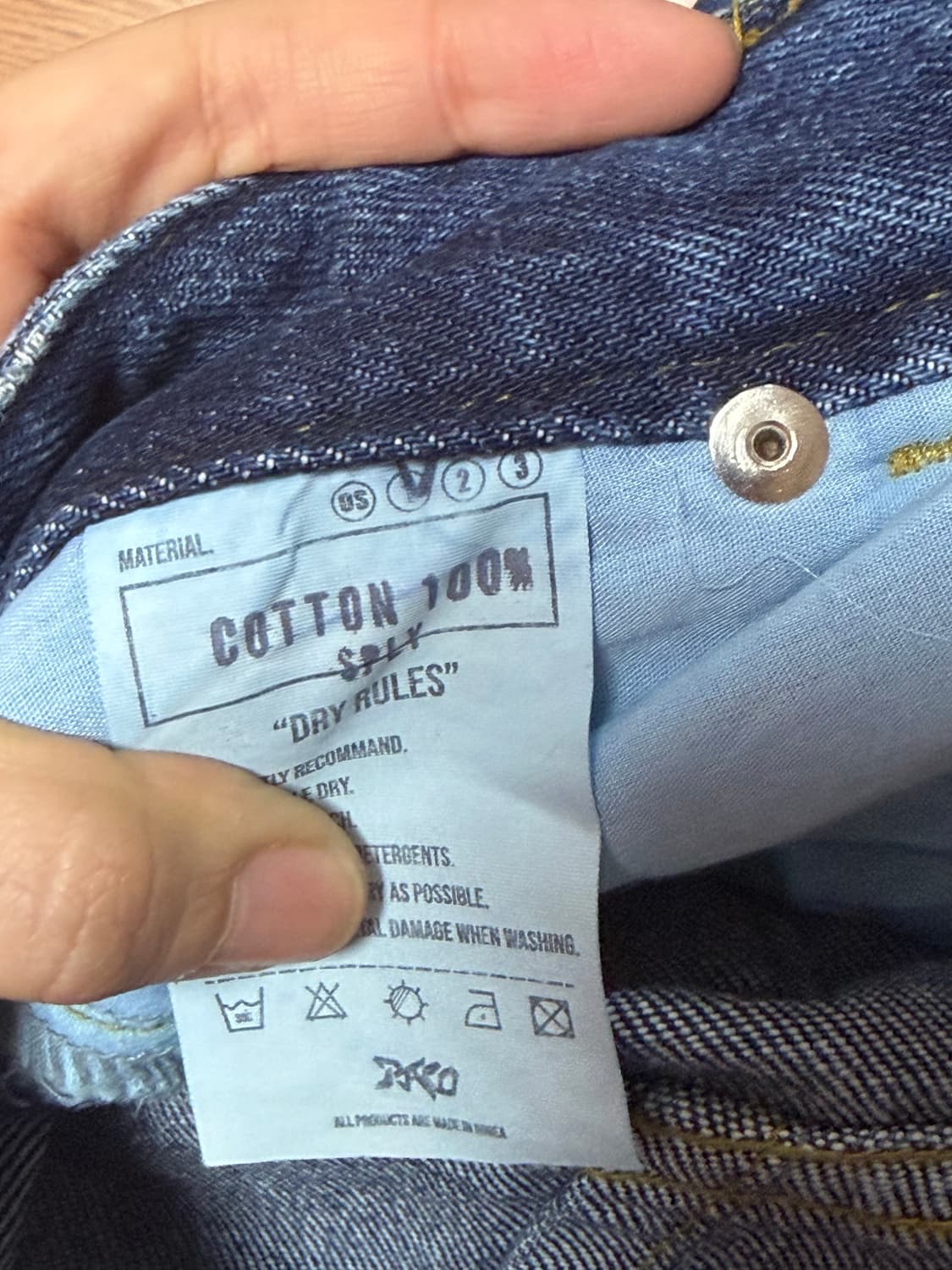 파코 서플라이 배기 팬츠 GARAGE BAGGY DENIM PANTS 상품이미지5