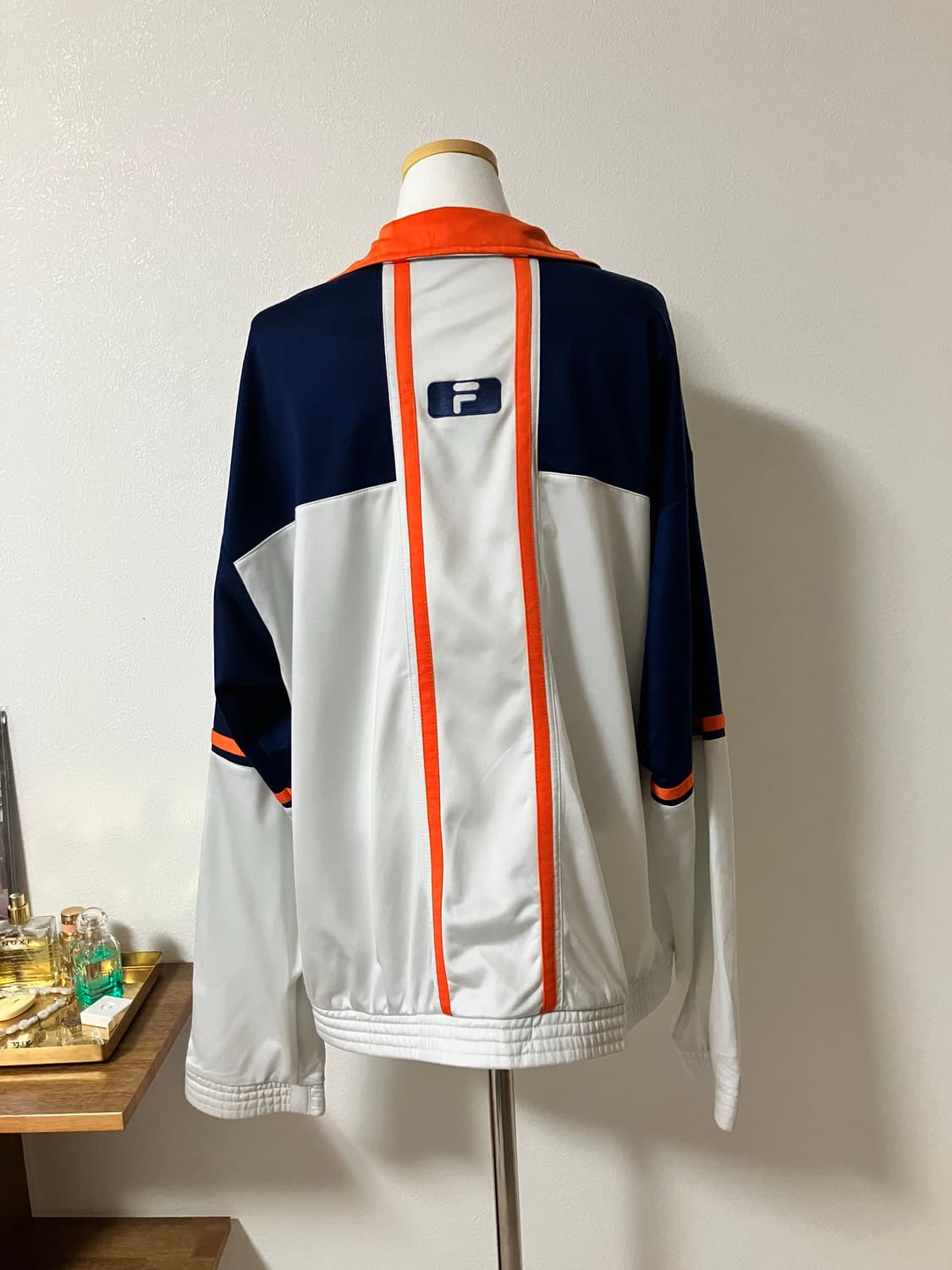 Fila 휠라 네이비 주황 트랙자켓 y2k 오버핏 져지 상품이미지5