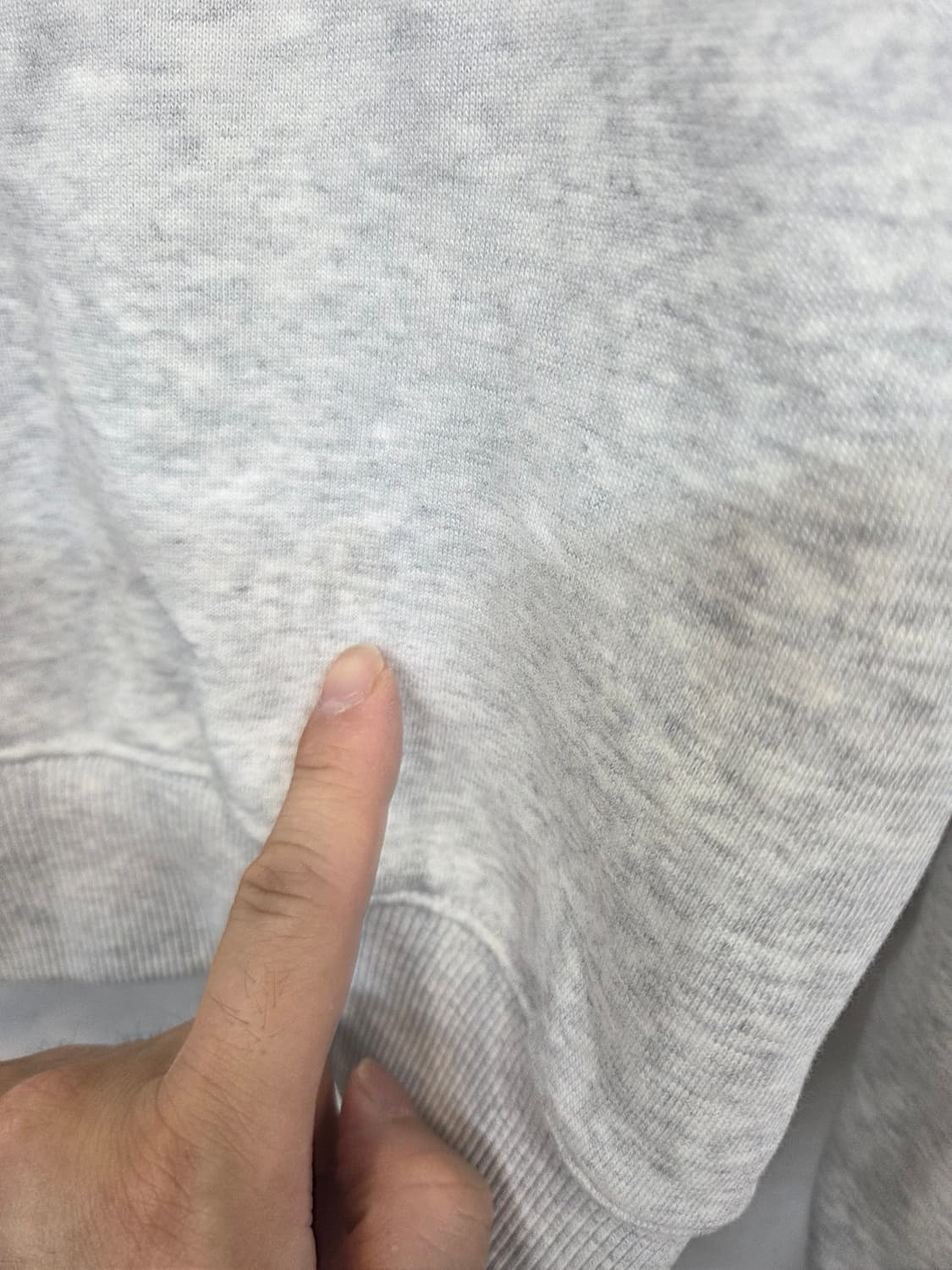 널디 수플레 크롭 하이넥 맨투맨 xs 상품이미지8