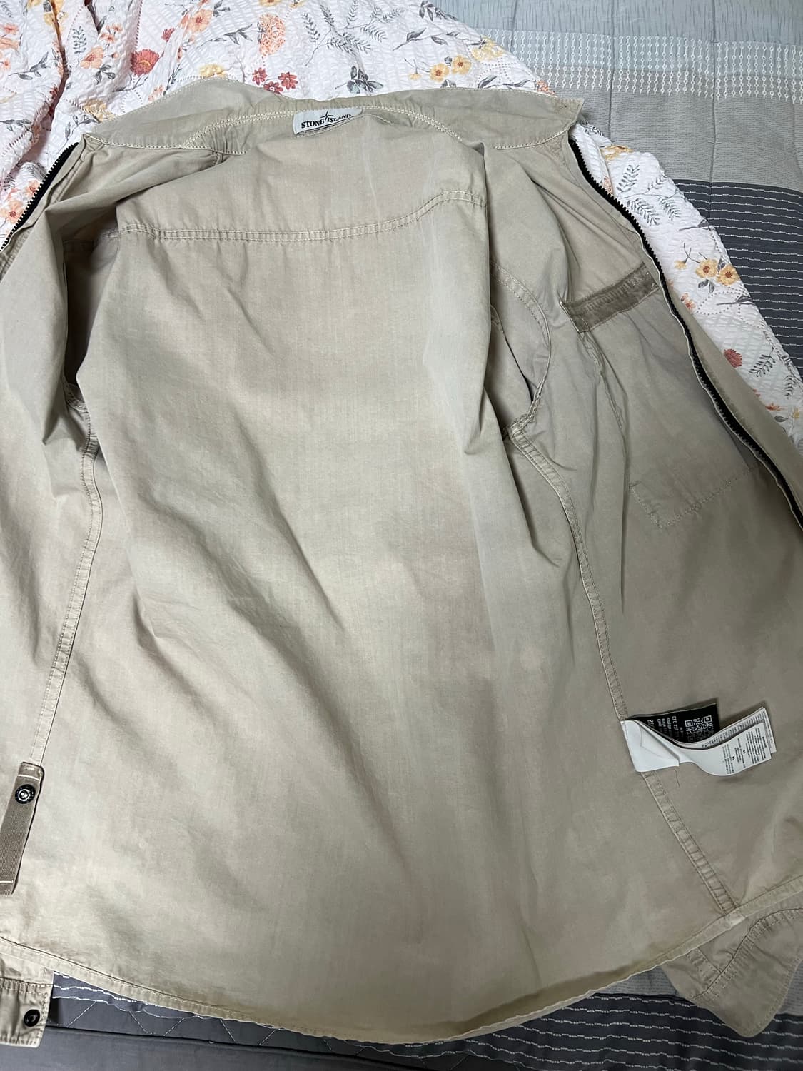 스톤아일랜드 코튼집업 오버셔츠  상품이미지4