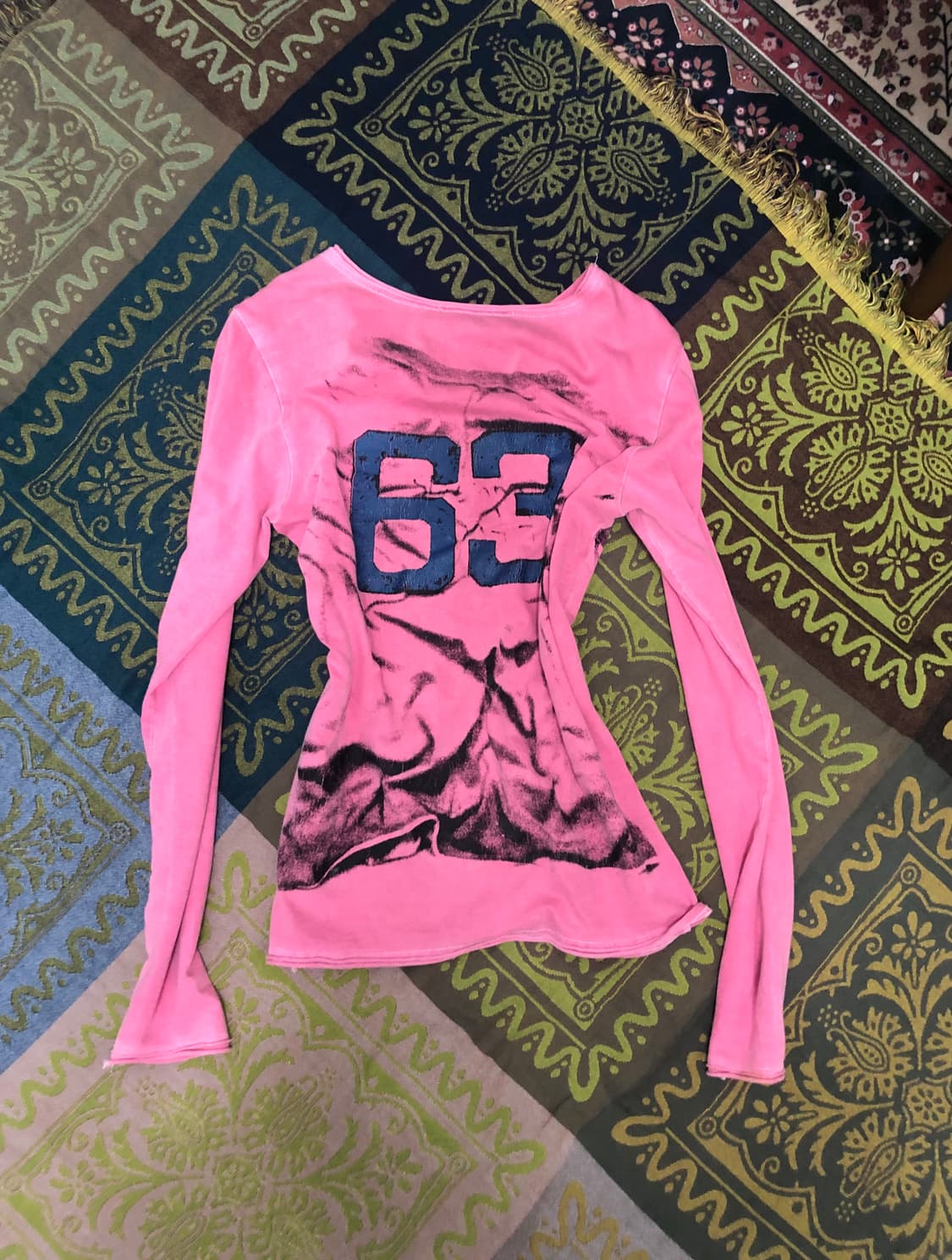 BEXIST vintage pink long sleeve 상품이미지1