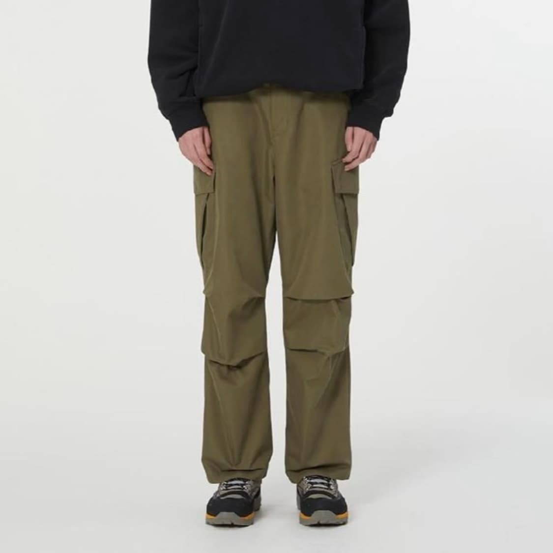 일꼬르소 파라슈트 팬츠 카키브라운 xl 상품이미지3