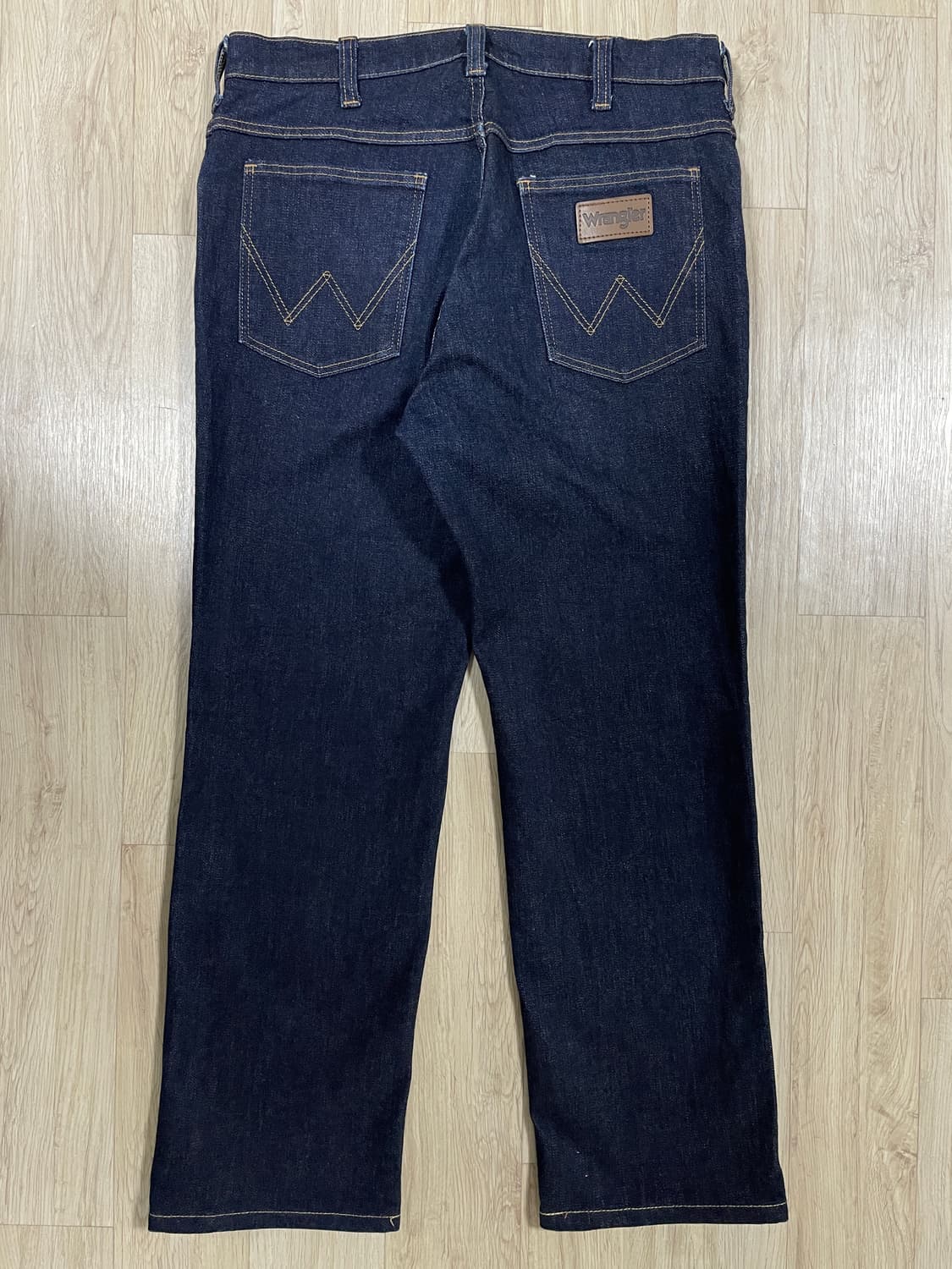 32) 랭글러 재팬 레귤러핏 진청 데님팬츠 상품이미지3