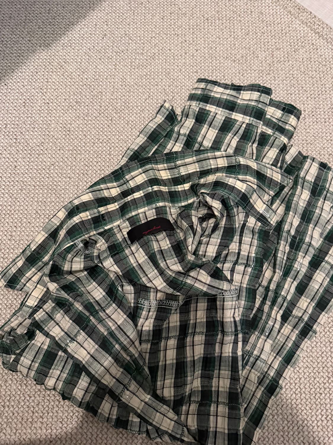 애니타임로릭 Iris shirt-Green (RENEWAL) L 상품이미지2