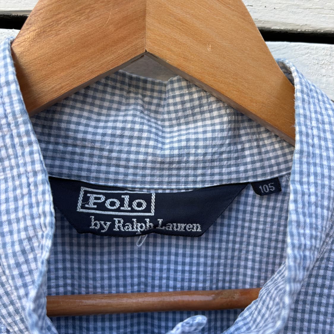 Polo 폴로 시어서커 체크 자켓 상품이미지3