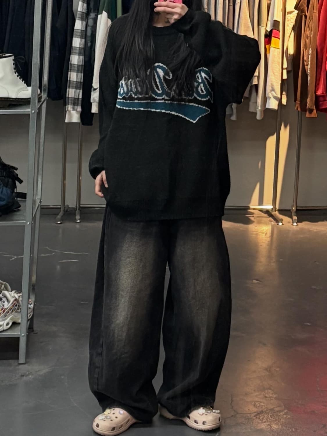 벤데이비스 화이트라벨 세미오버니트 A3332 상품이미지1