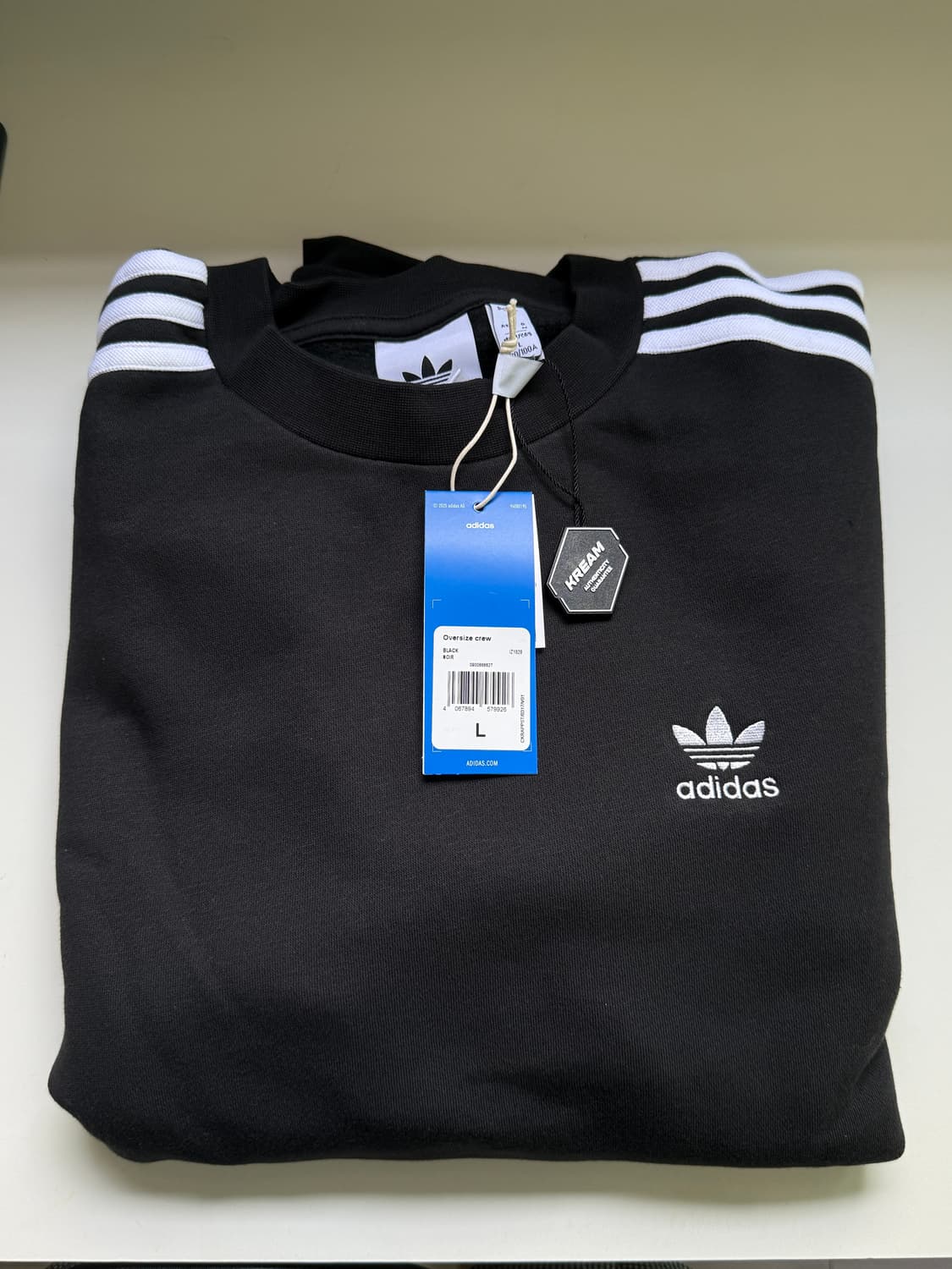 아디다스 오버사이즈 크루넥 맨투맨 상품이미지1