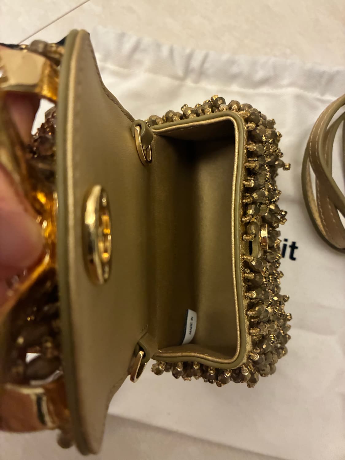 셀프포트레이트 마이크로 보우 백 상품이미지5