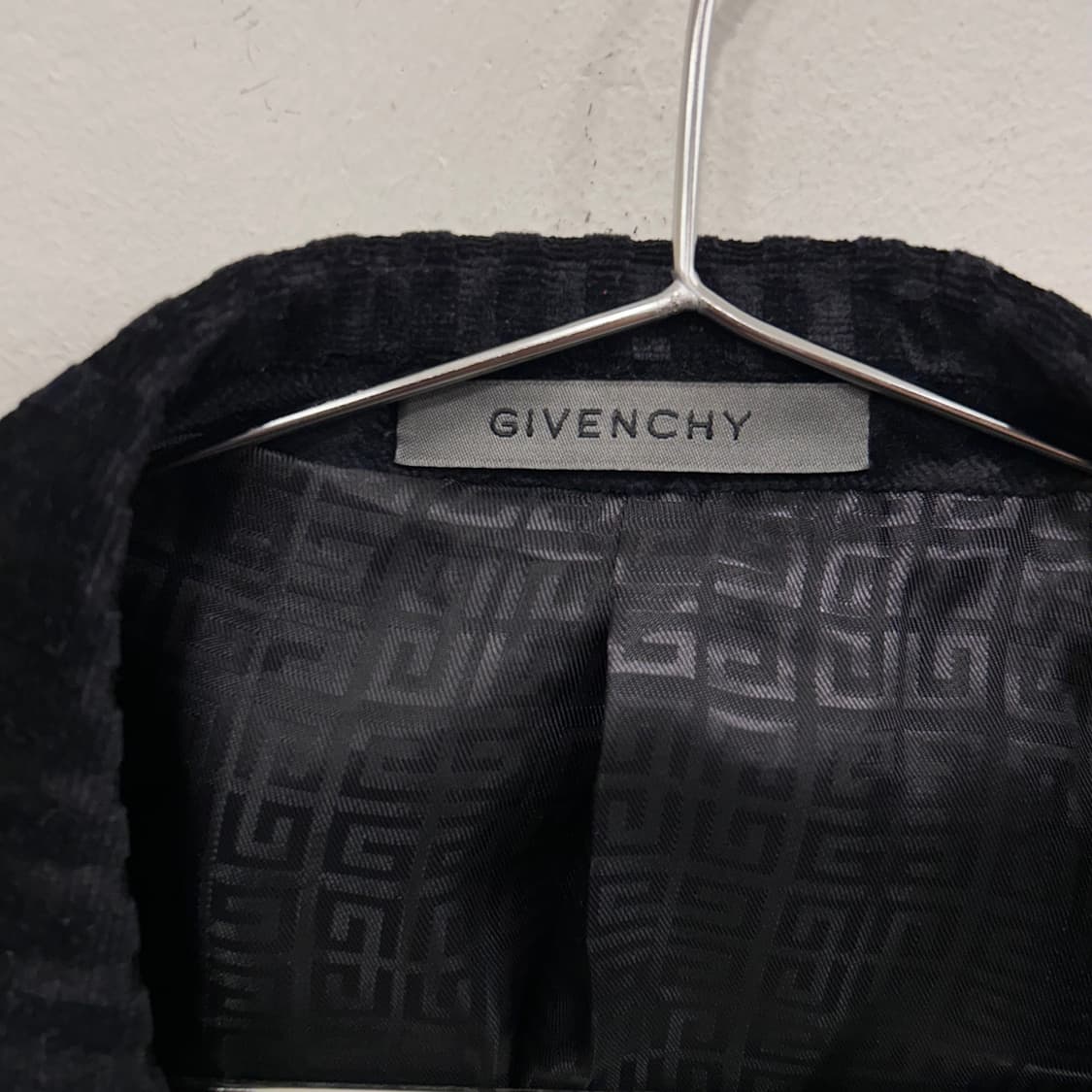 지방시 스트라이프 벨벳 투버튼 블레이져 상품이미지3