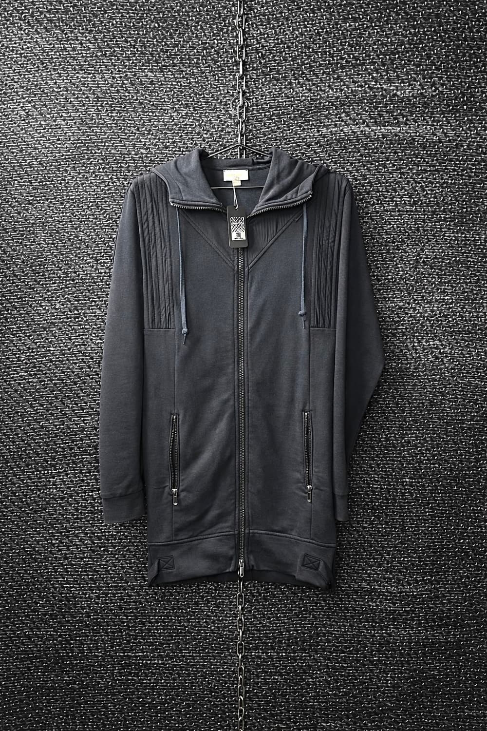 디젤 롱 후드 집업자켓 상품이미지1