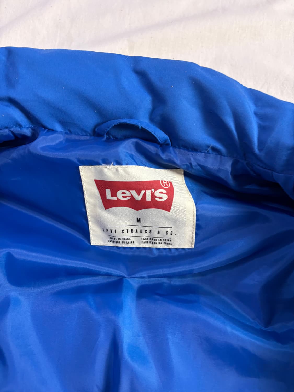 Levis 리바이스 다운 베스트 M 상품이미지8