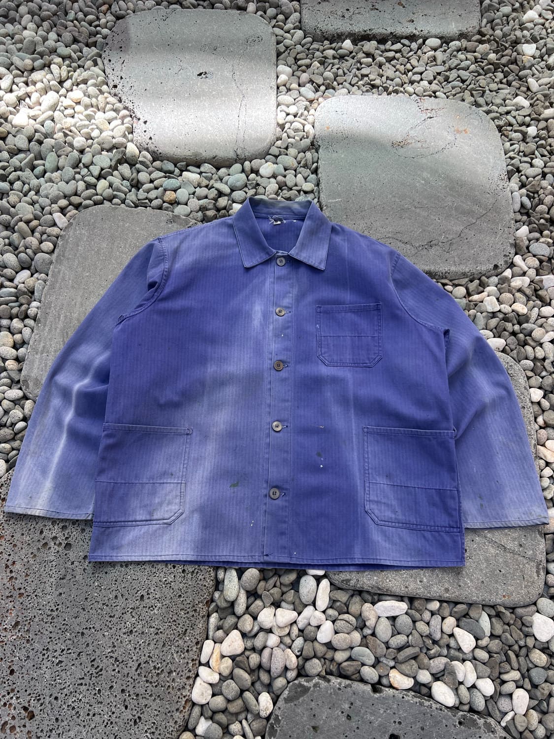 VINTAGE HARD SUN FADED HBT 썬페이드 프렌치워크자켓 상품이미지1