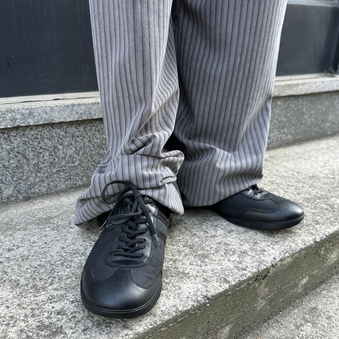 00s 블랙 프라다 스포츠 스니커즈 상품이미지10