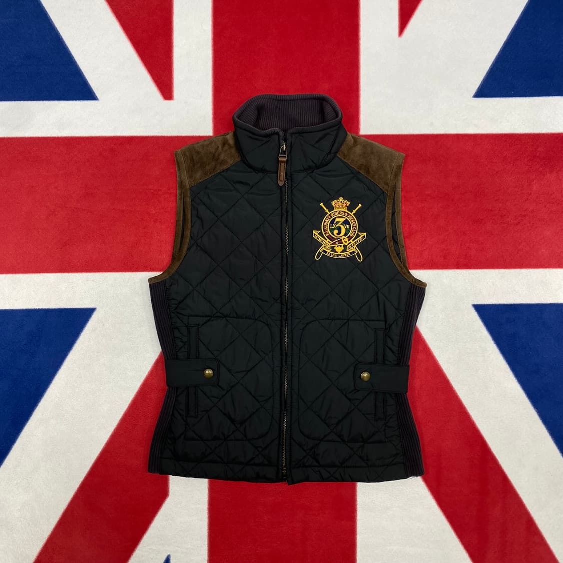 폴로 퀼팅 베스트 여성 S 상품이미지1